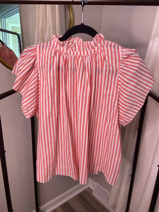 Trovata Birds of Paradis Carla High Neck Shirt size S