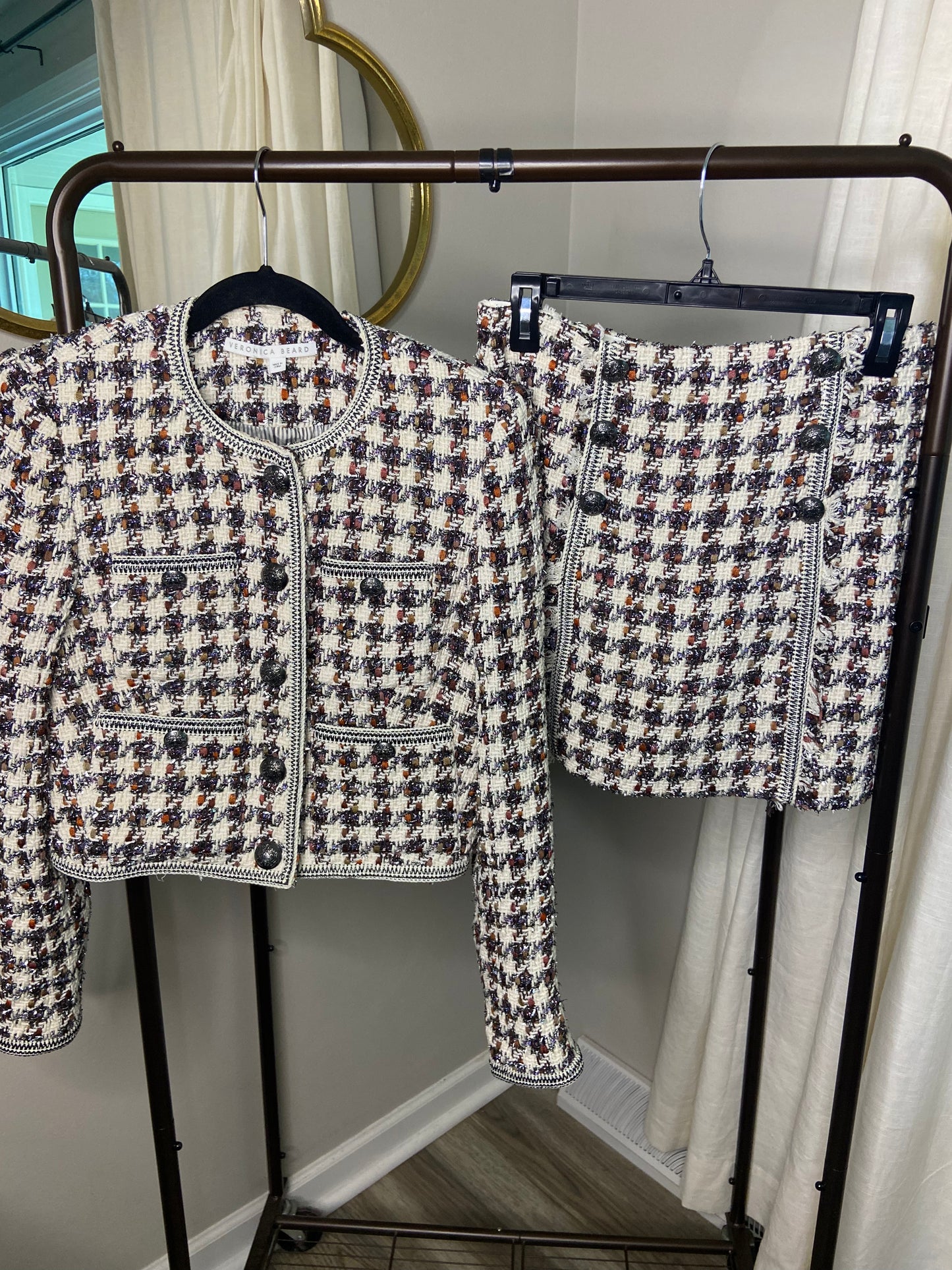 Veronica Beard Cirtane Jacket and Starck Skirt size 4