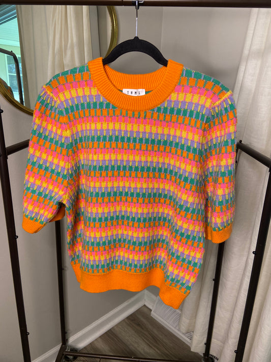 THML Color Crush Sweater Top size XL