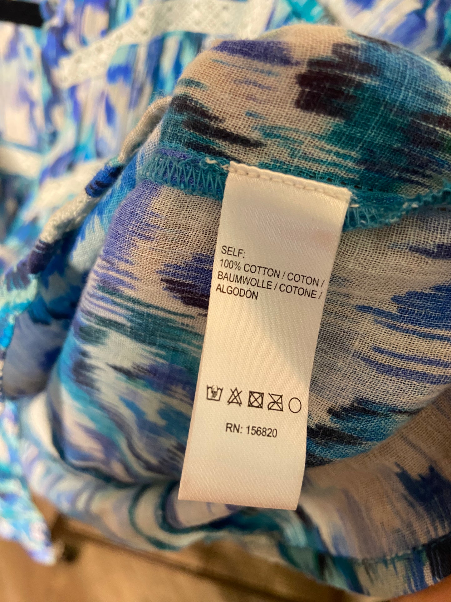 Allison New York Blue Skirt Set size XS