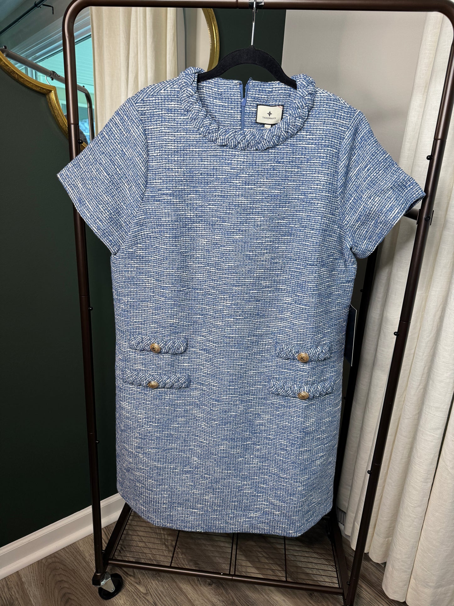 Tuckernuck Jackie Tweed Mini Dress size XXL