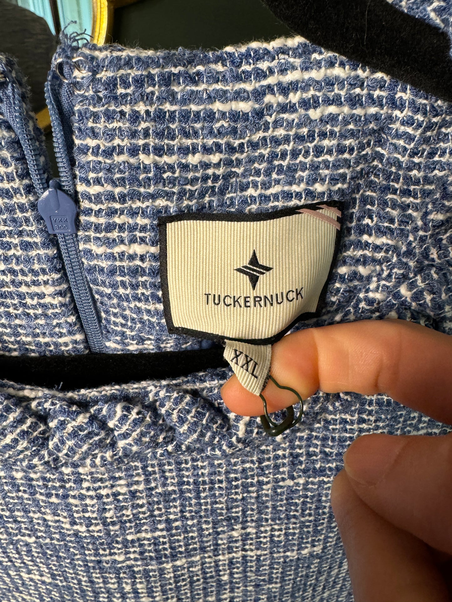Tuckernuck Jackie Tweed Mini Dress size XXL