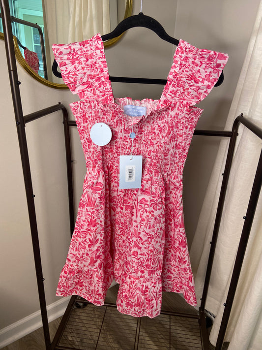 Hill House Palm Beach Exclusive Pink Sherwood Nap Dress size M