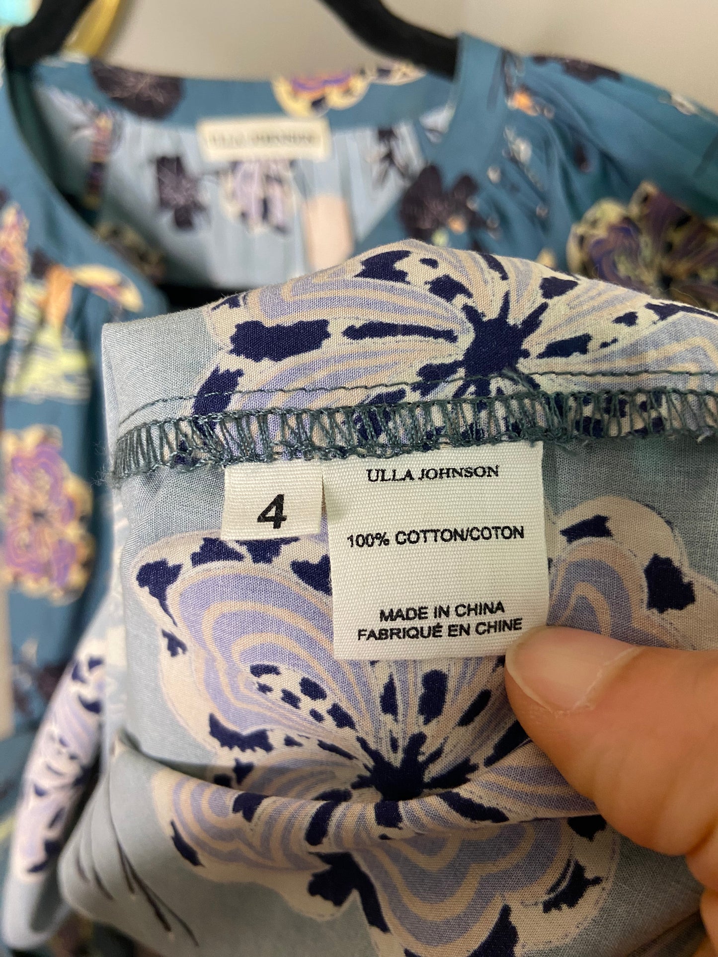 Ulla Johnson Elia Top in River size 4