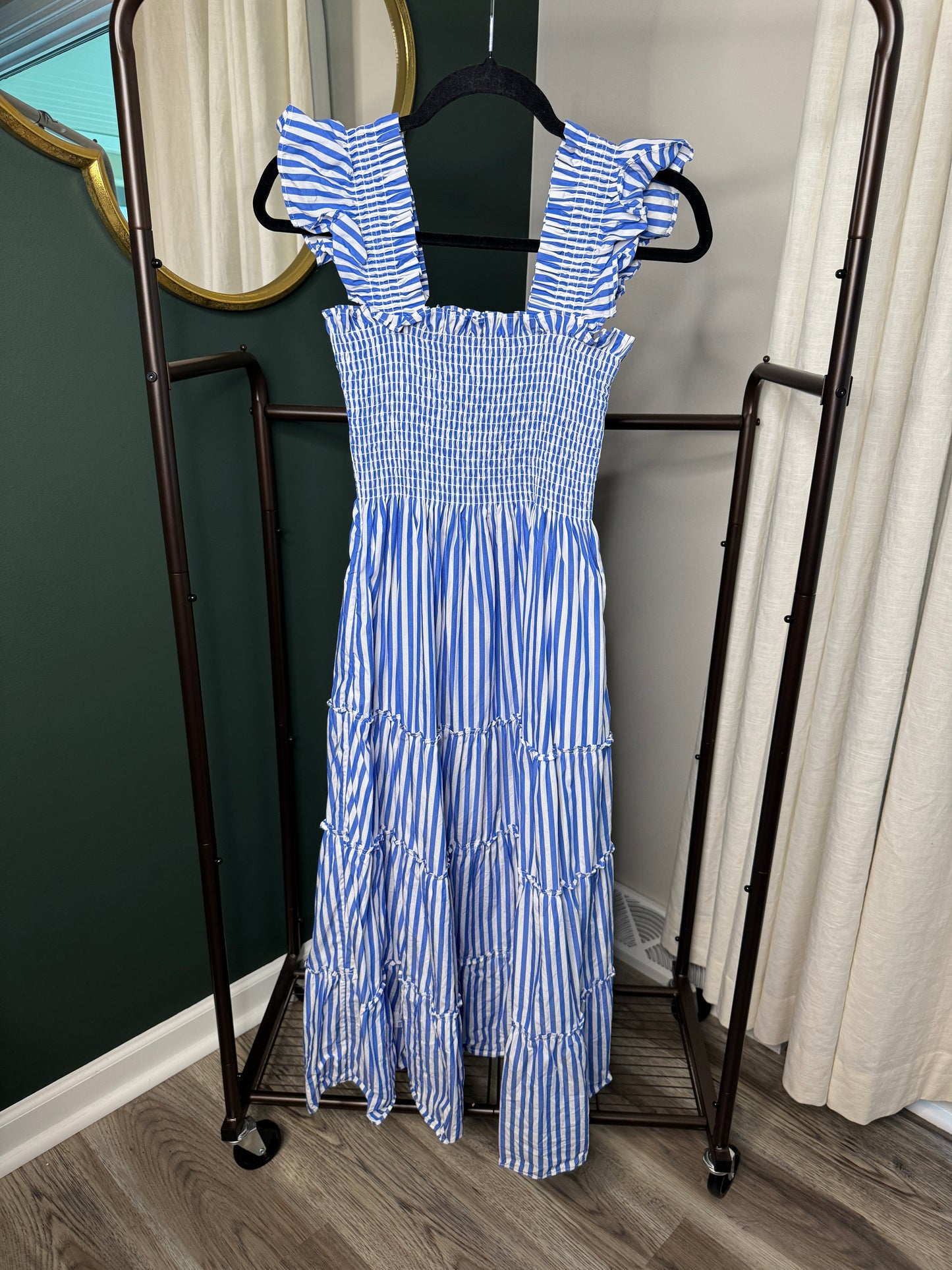 Hill House Blueberry Stripe Ellie Nap Dress size XS