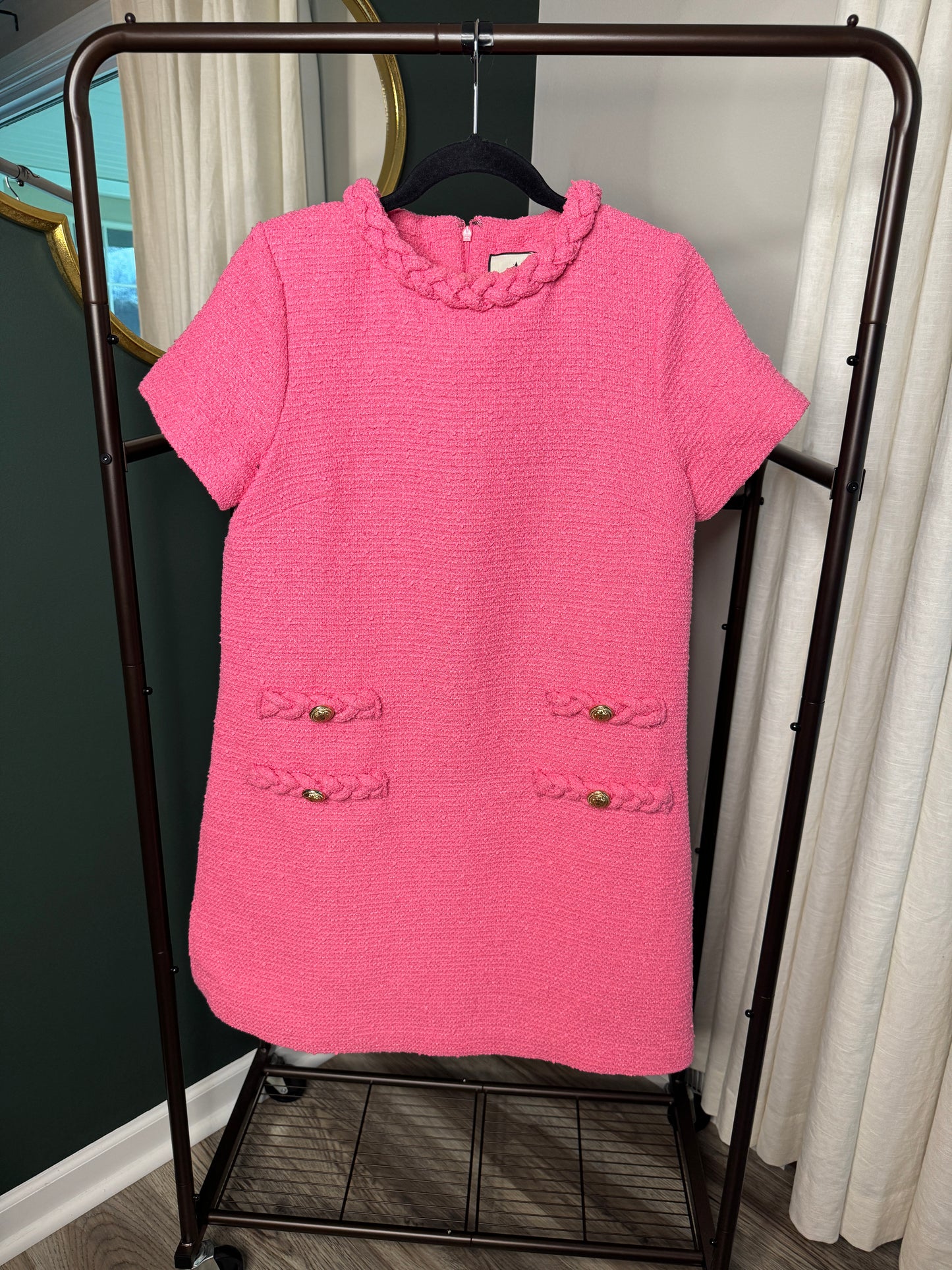 Tuckernuck Jackie Tweed Mini Dress size M