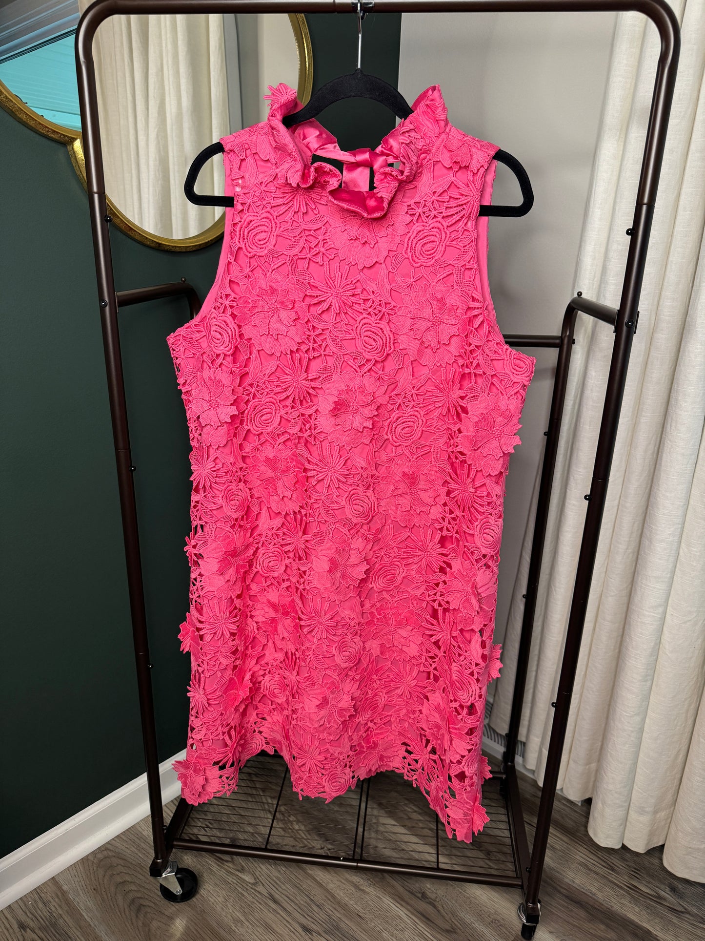 Tuckernuck Lace Guipure Blythe Mini Dress size XL