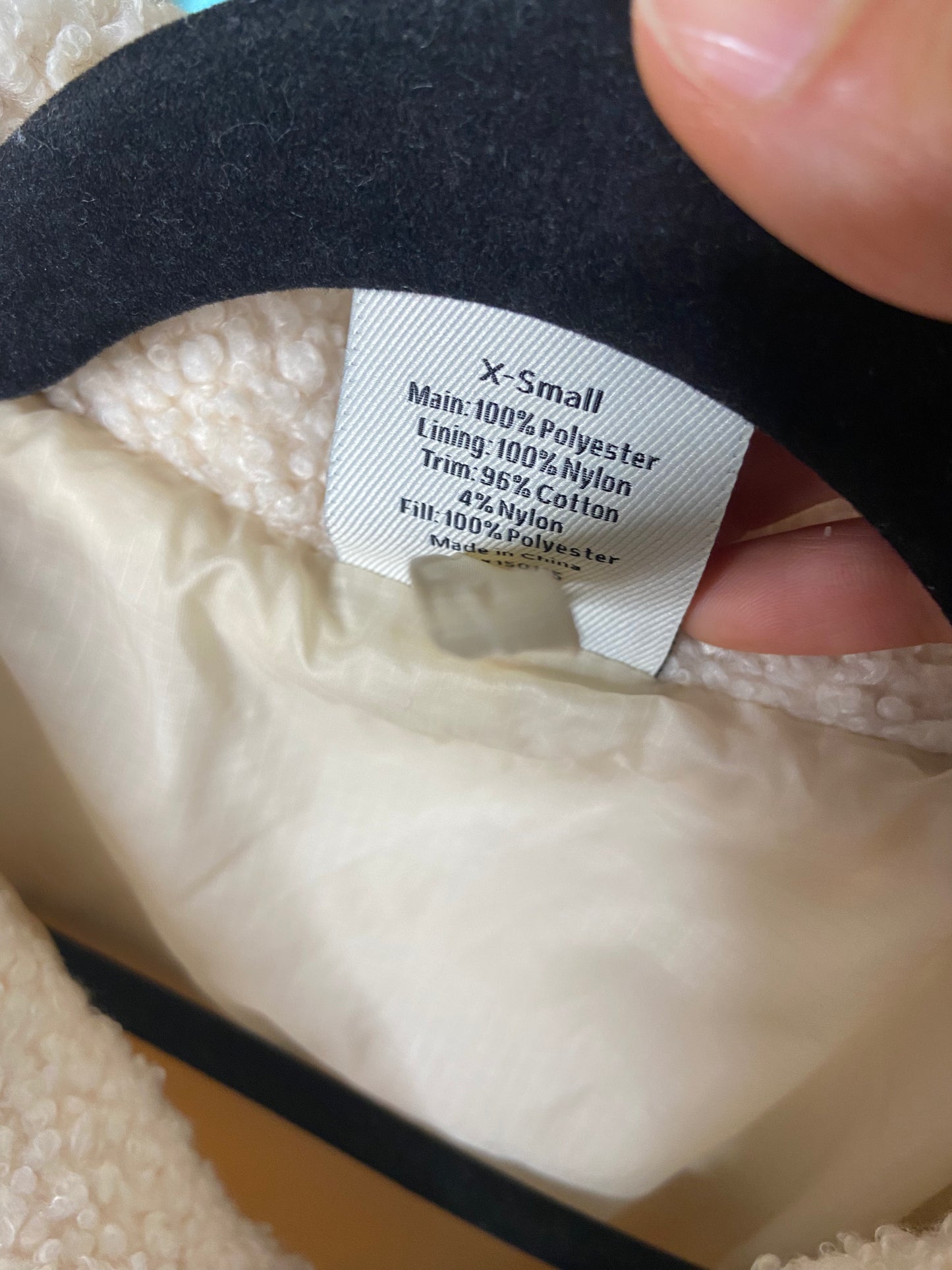 Varley Wilkins Sherpa Puffer Jacket size XS