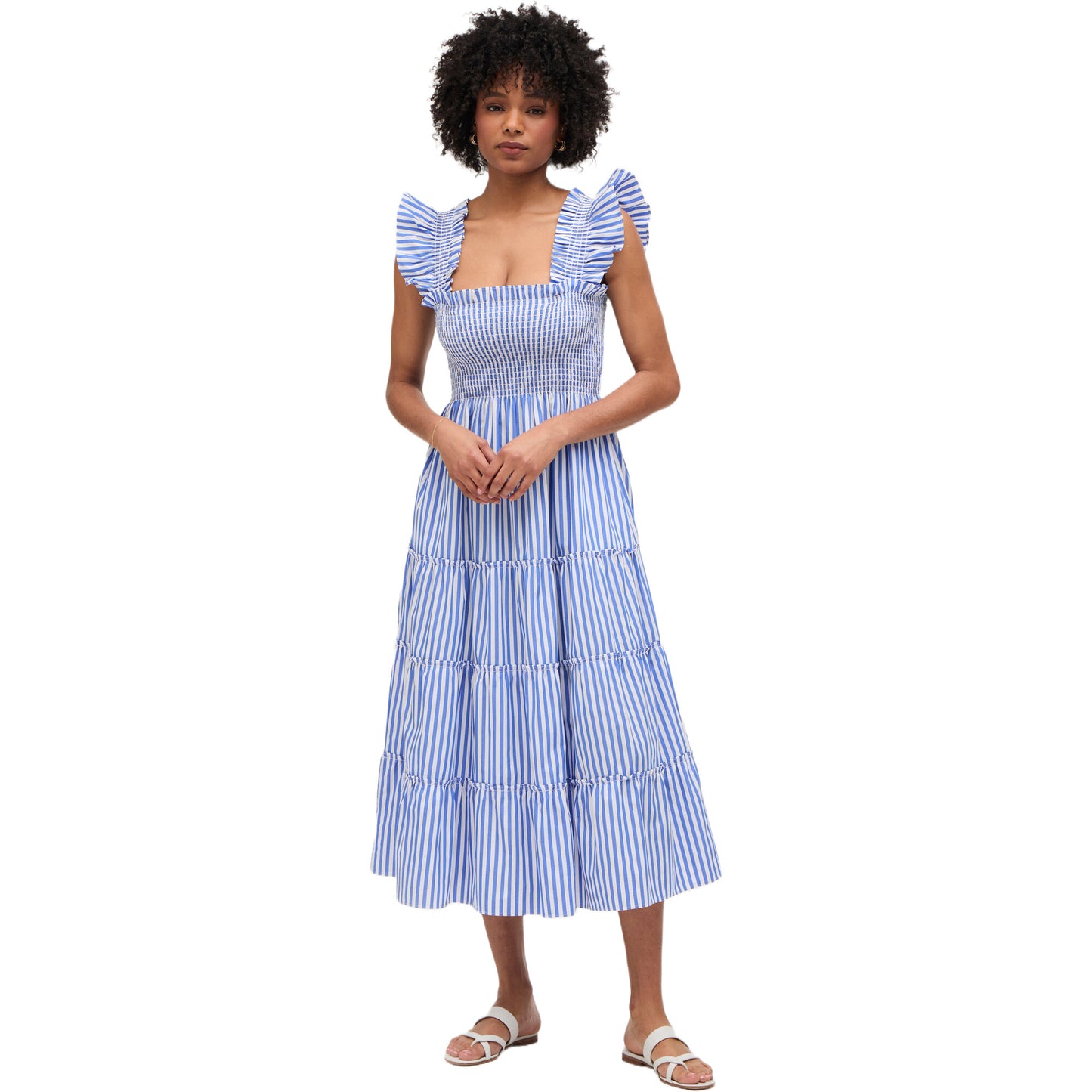 Hill House Blueberry Stripe Ellie Nap Dress size XS