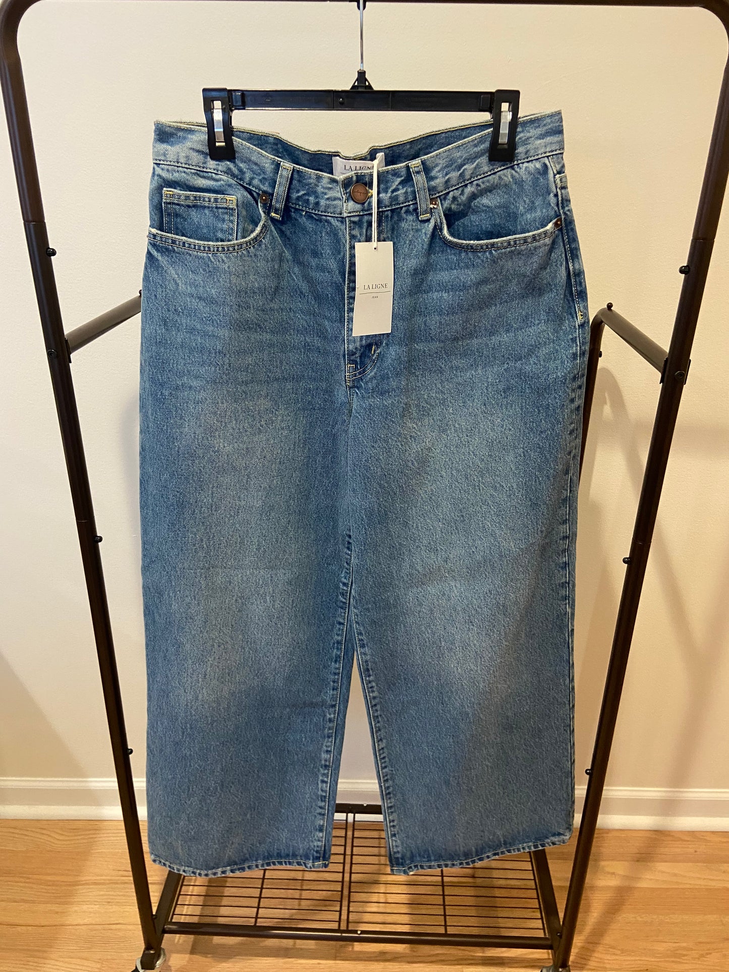 La Ligne The Cropped Isadora Jeans size 31