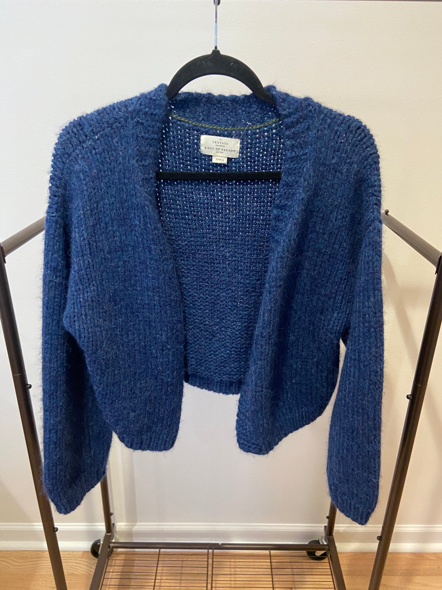 Trovata Birds of Paradis Arlowe Navy Cardigan