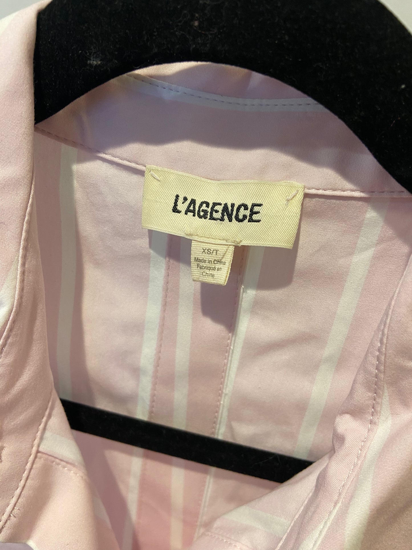 L'Agence Layla Tunic Blouse with Vent size S