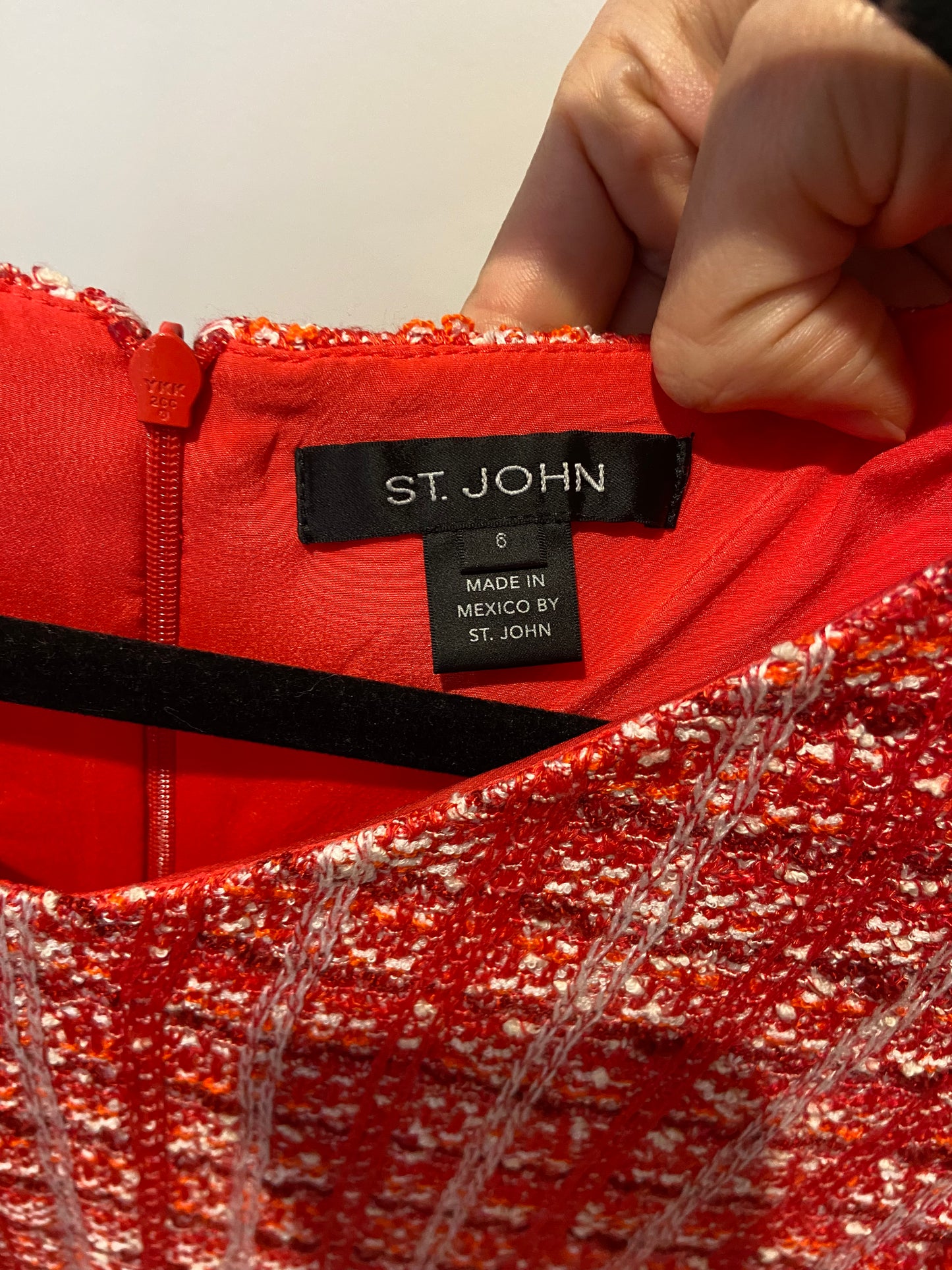 St. John Tweed Knit Dress size 6