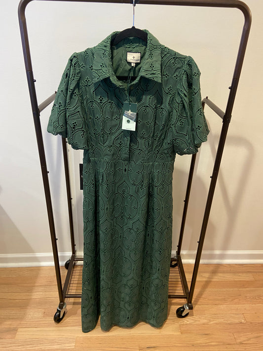 Tuckernuck Olive Green Delaney Dress size M