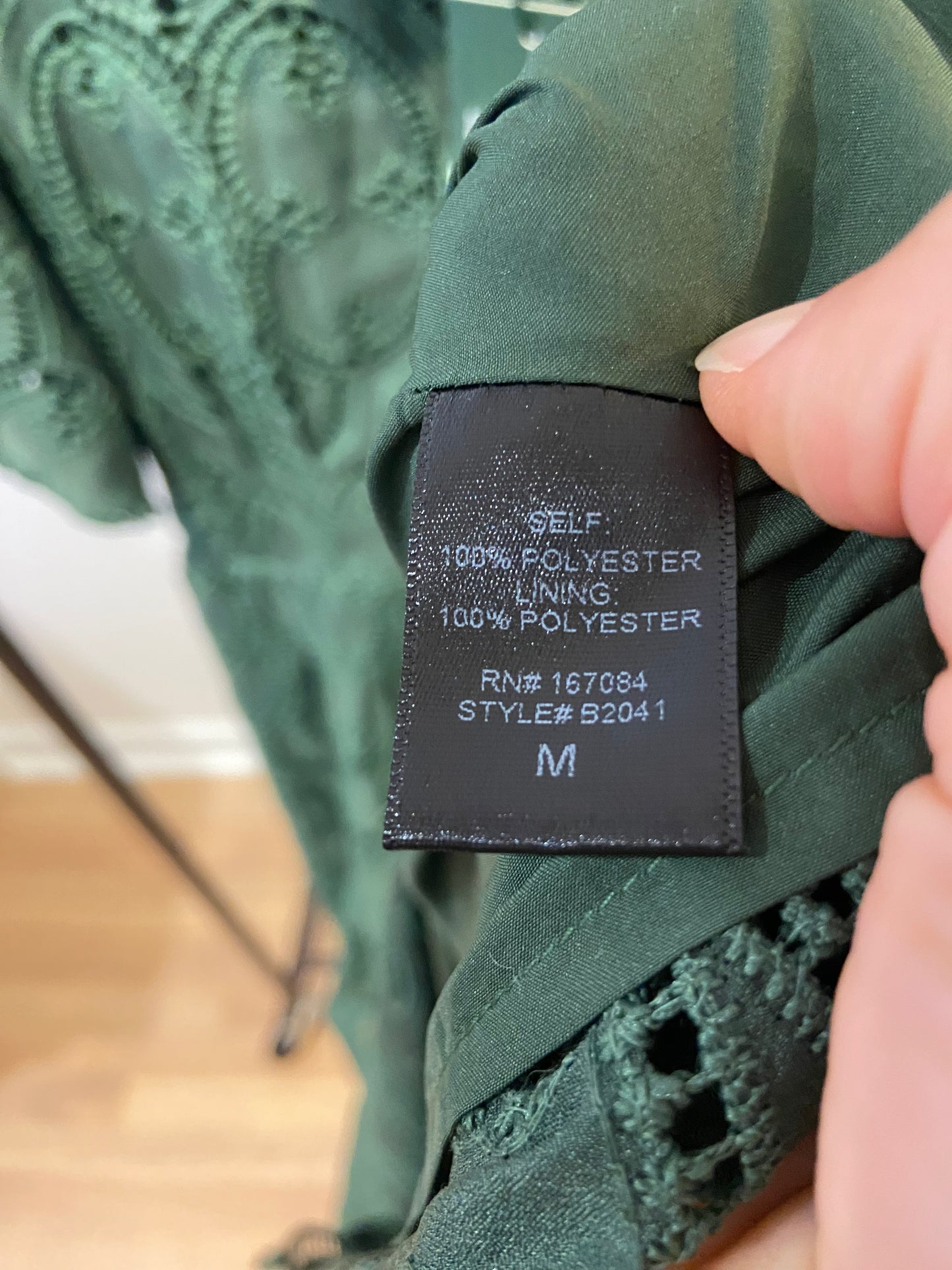 Tuckernuck Olive Green Delaney Dress size M