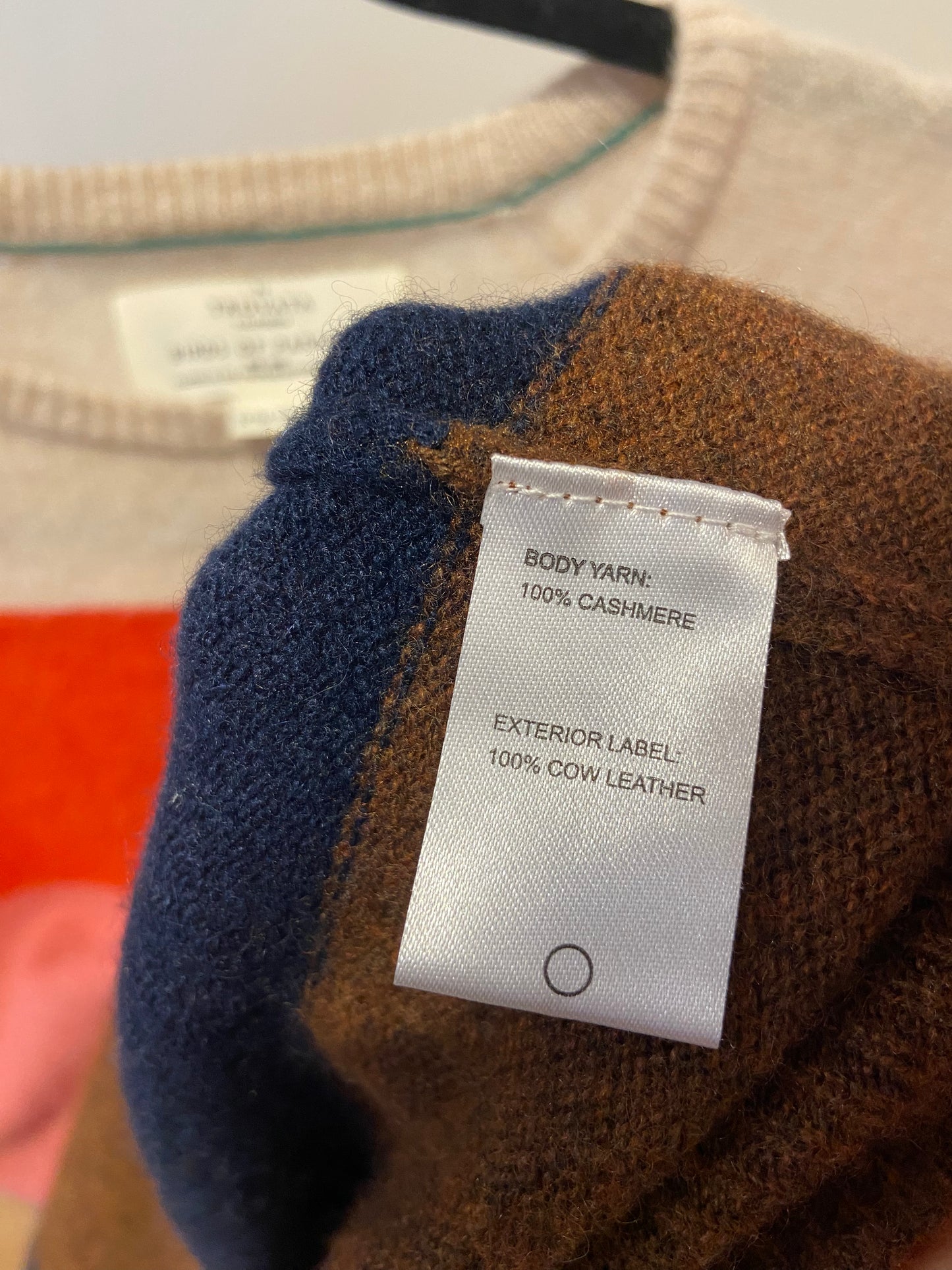 Trovata Birds of Paradis Ryann Stripe Cashmere Sweater size XS