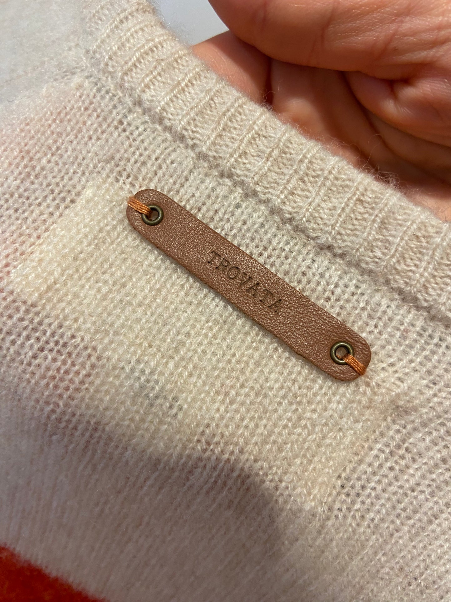 Trovata Birds of Paradis Ryann Stripe Cashmere Sweater size XS