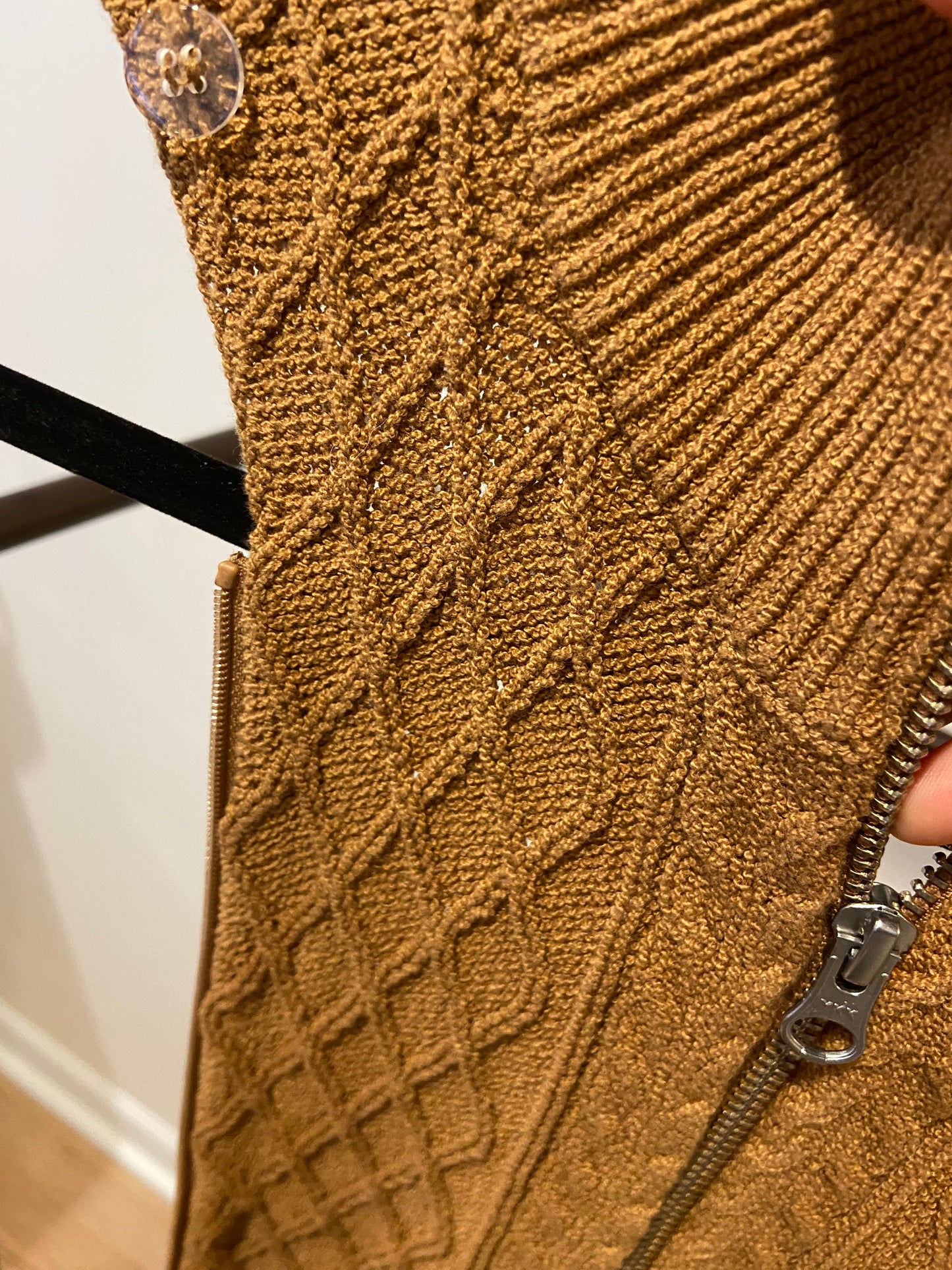 Veronica Beard Waffle Knit Dickey size 00-14