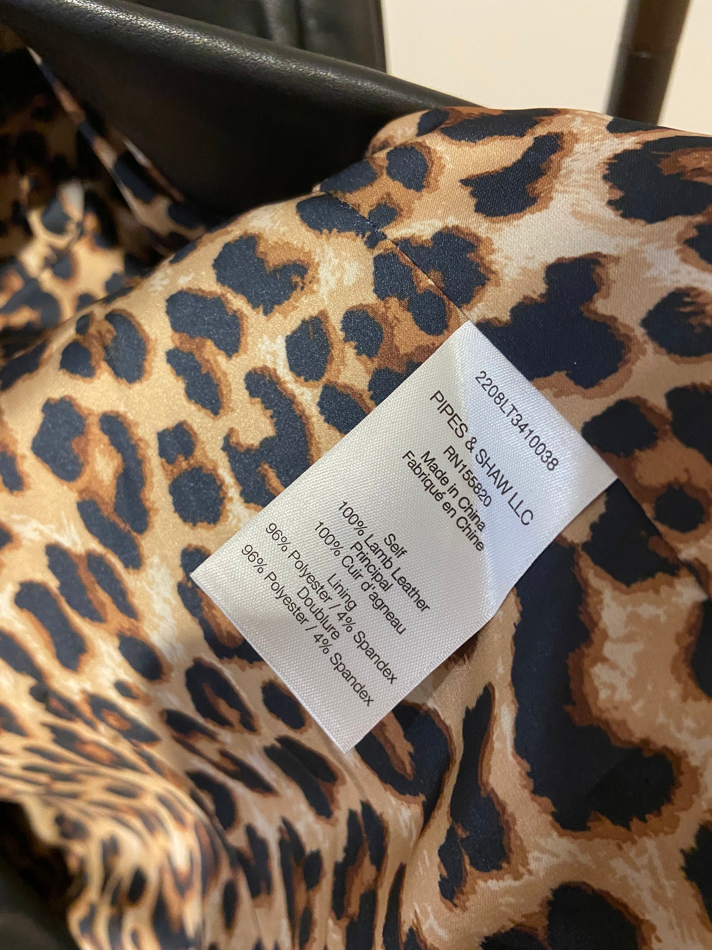 Veronica Beard Nevis Black Leather Cropped Jacket size 6