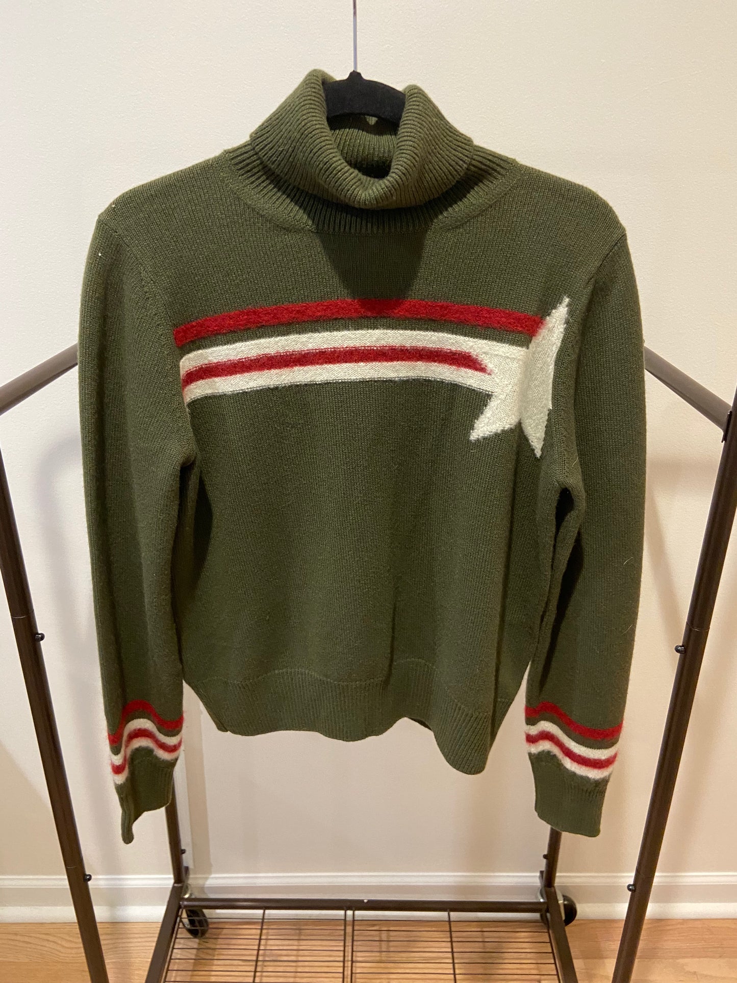 Loro Piana Celerina Cashmere Turtleneck Sweater size 42