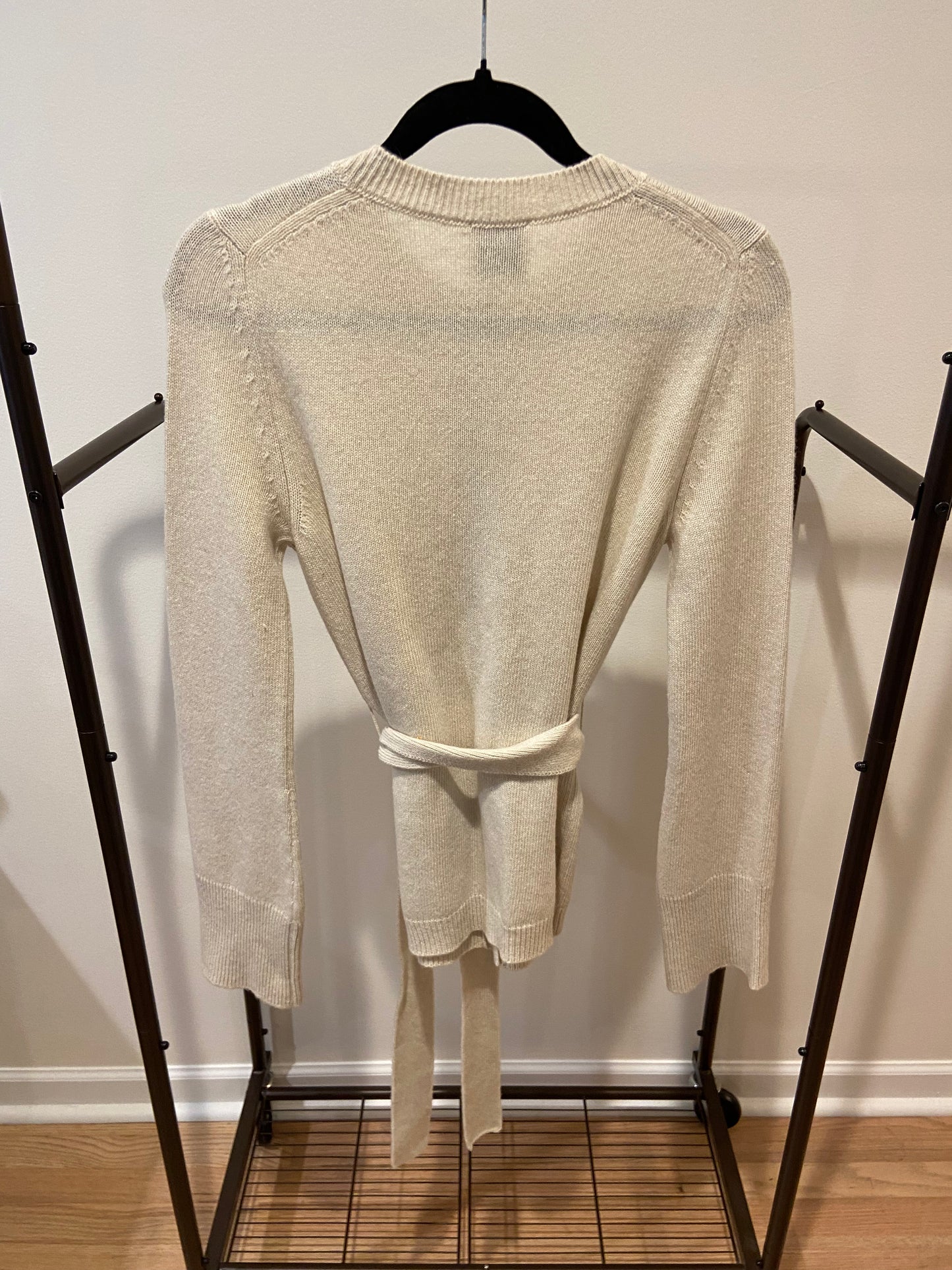 G Goop The Slim Belted Cardigan size M