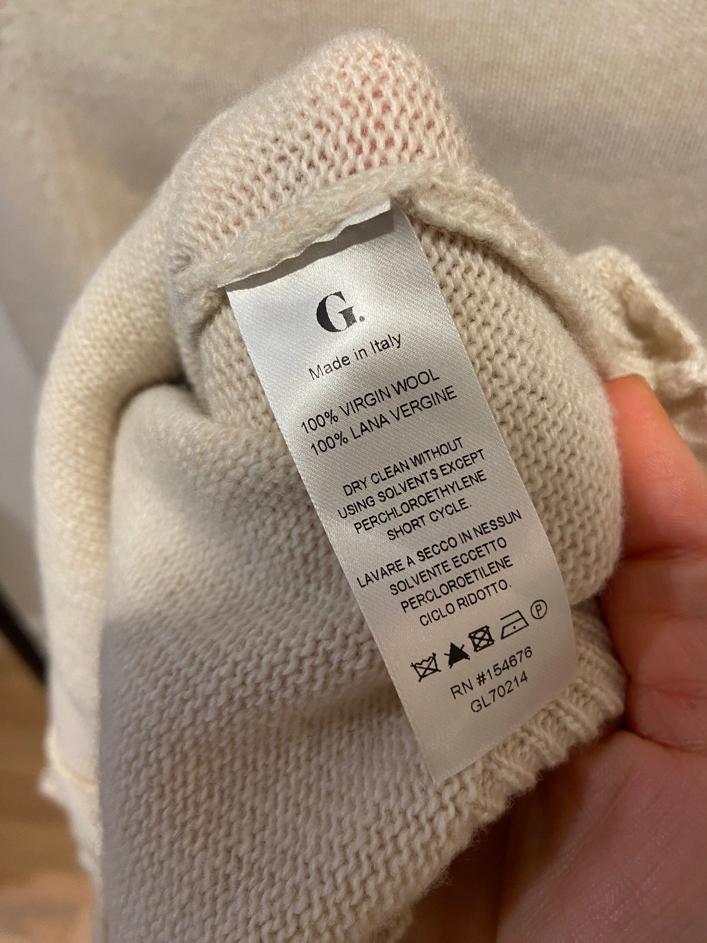 G Goop The Slim Belted Cardigan size M