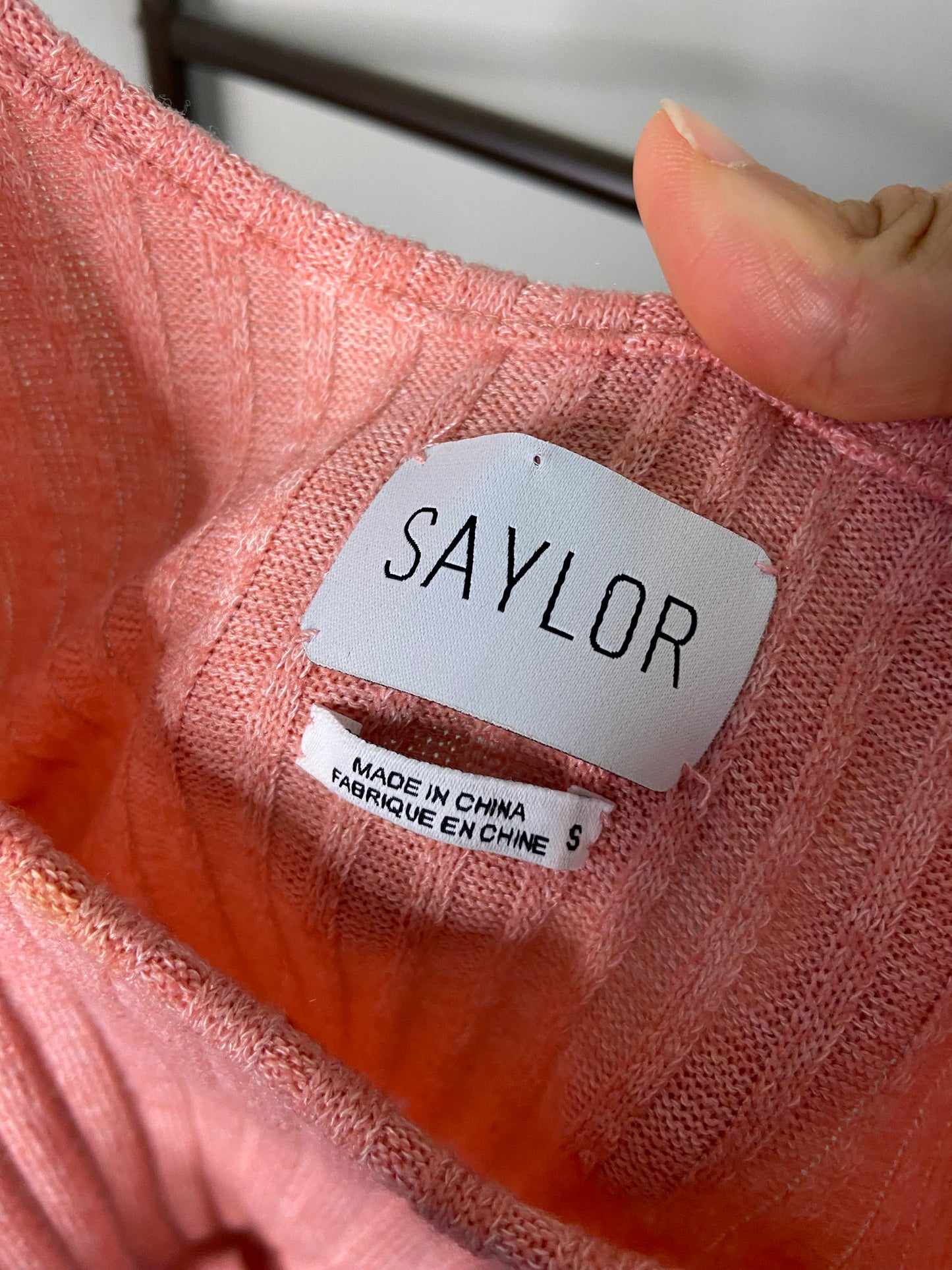 Saylor Molly Jumpsuit in Rose Pink size S
