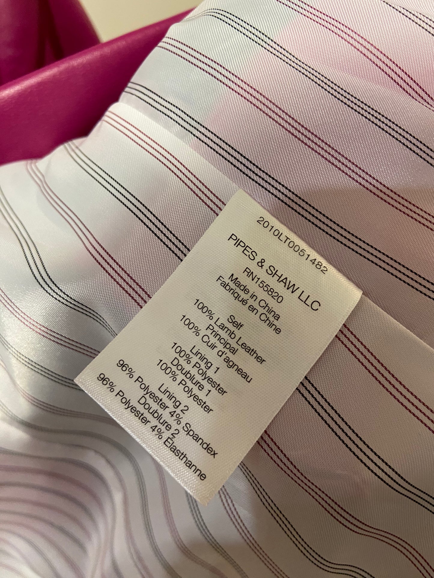 Veronica Beard Cooke Leather Dickey Jacket size 6