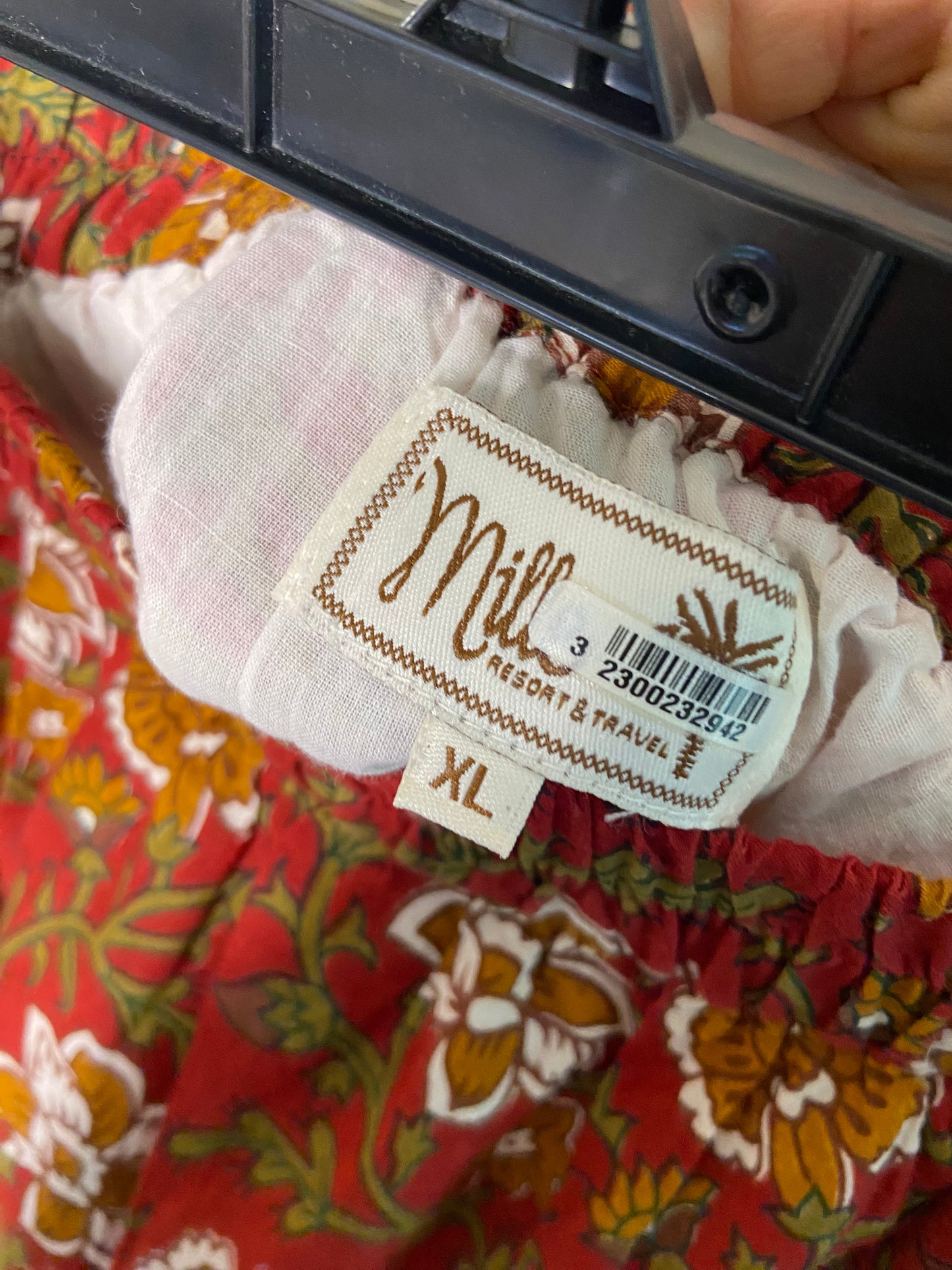 Mille Paola Maxi Skirt in Cinnabar size XL