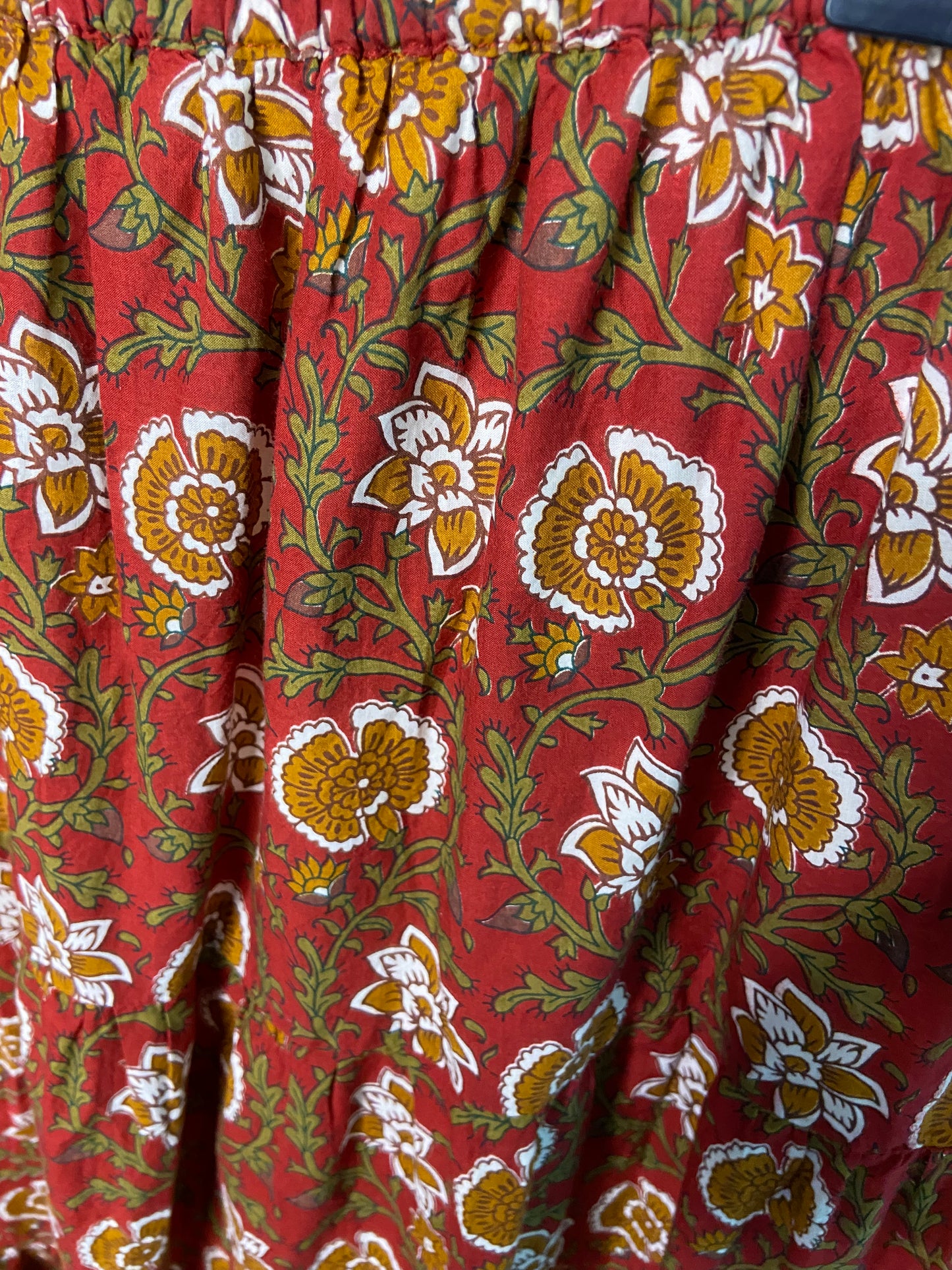 Mille Paola Maxi Skirt in Cinnabar size XL