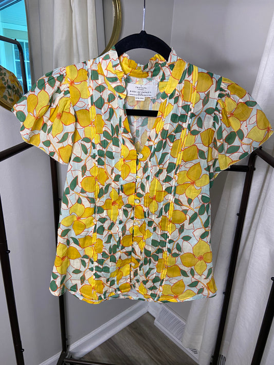 Trovata by Birds of Paradis Cate Blouse size XS