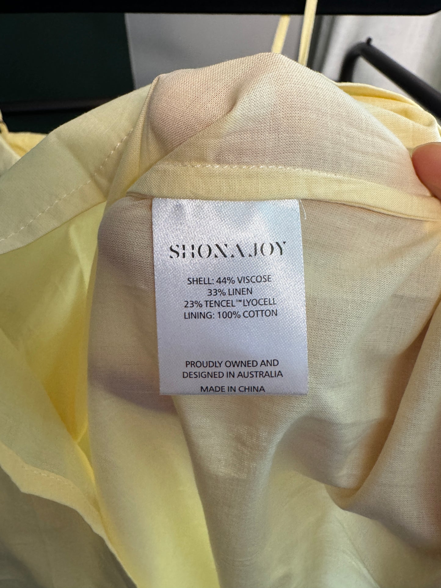 SHONA JOY Limon Panelled Bustier Maxi Dress size 10