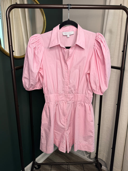 Hunter Bell Pia Puff Sleeve Romper size 4