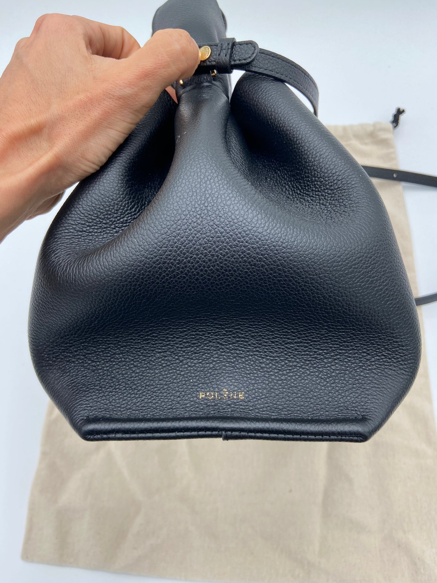 Polene Numero Neuf Textured Black