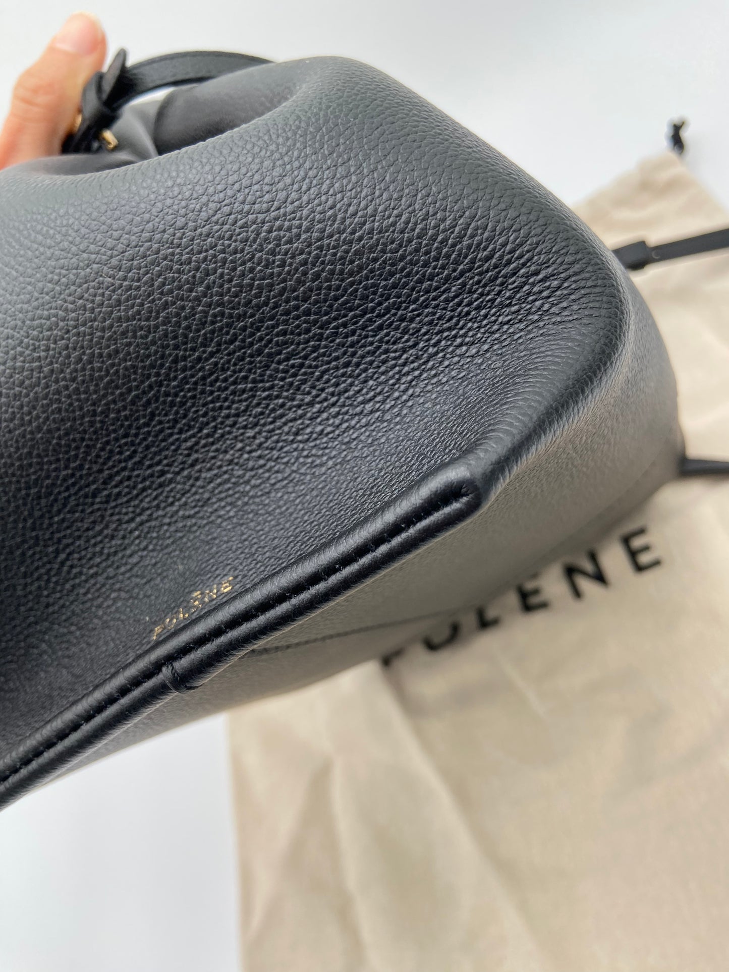 Polene Numero Neuf Textured Black