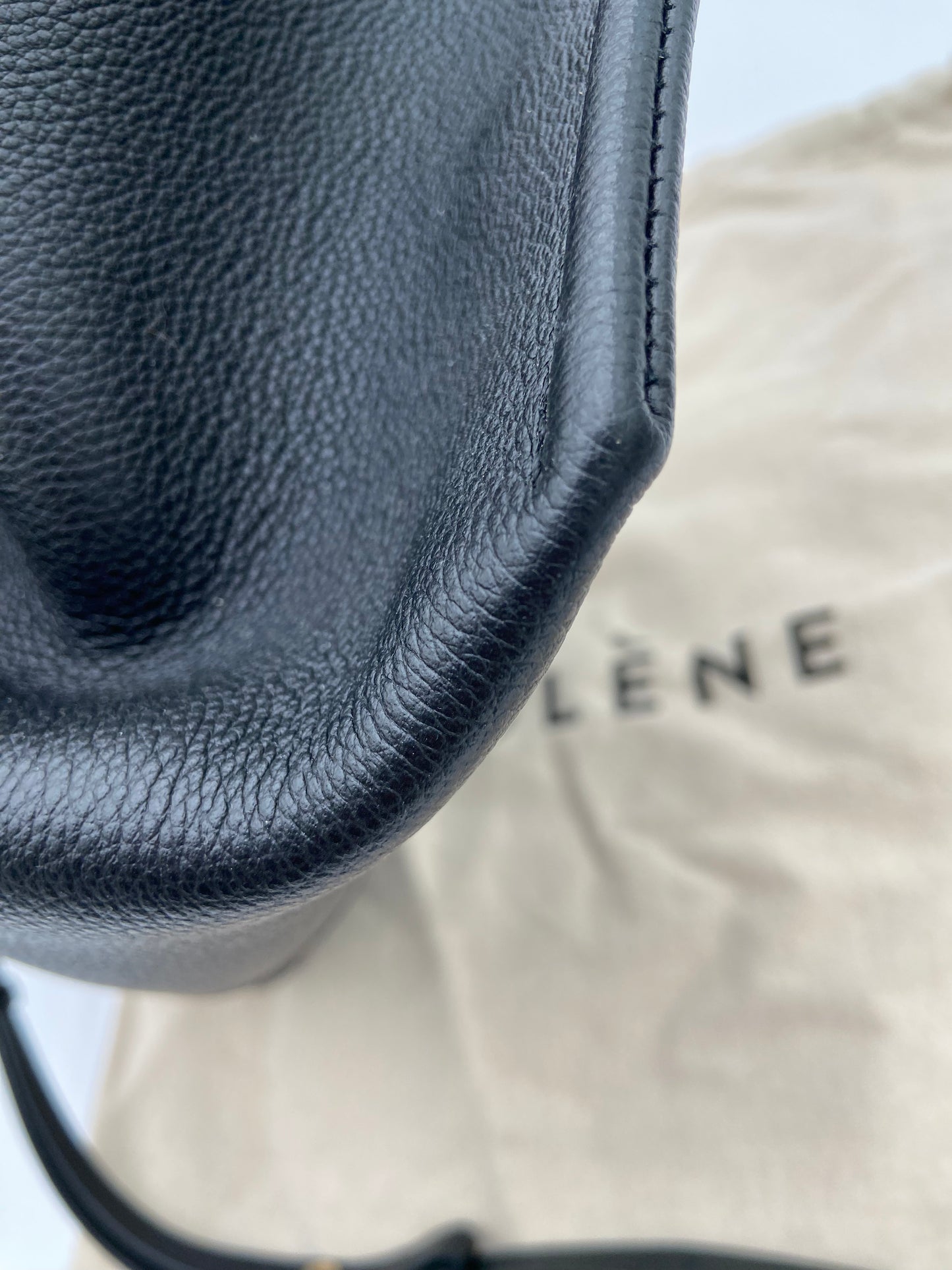 Polene Numero Neuf Textured Black