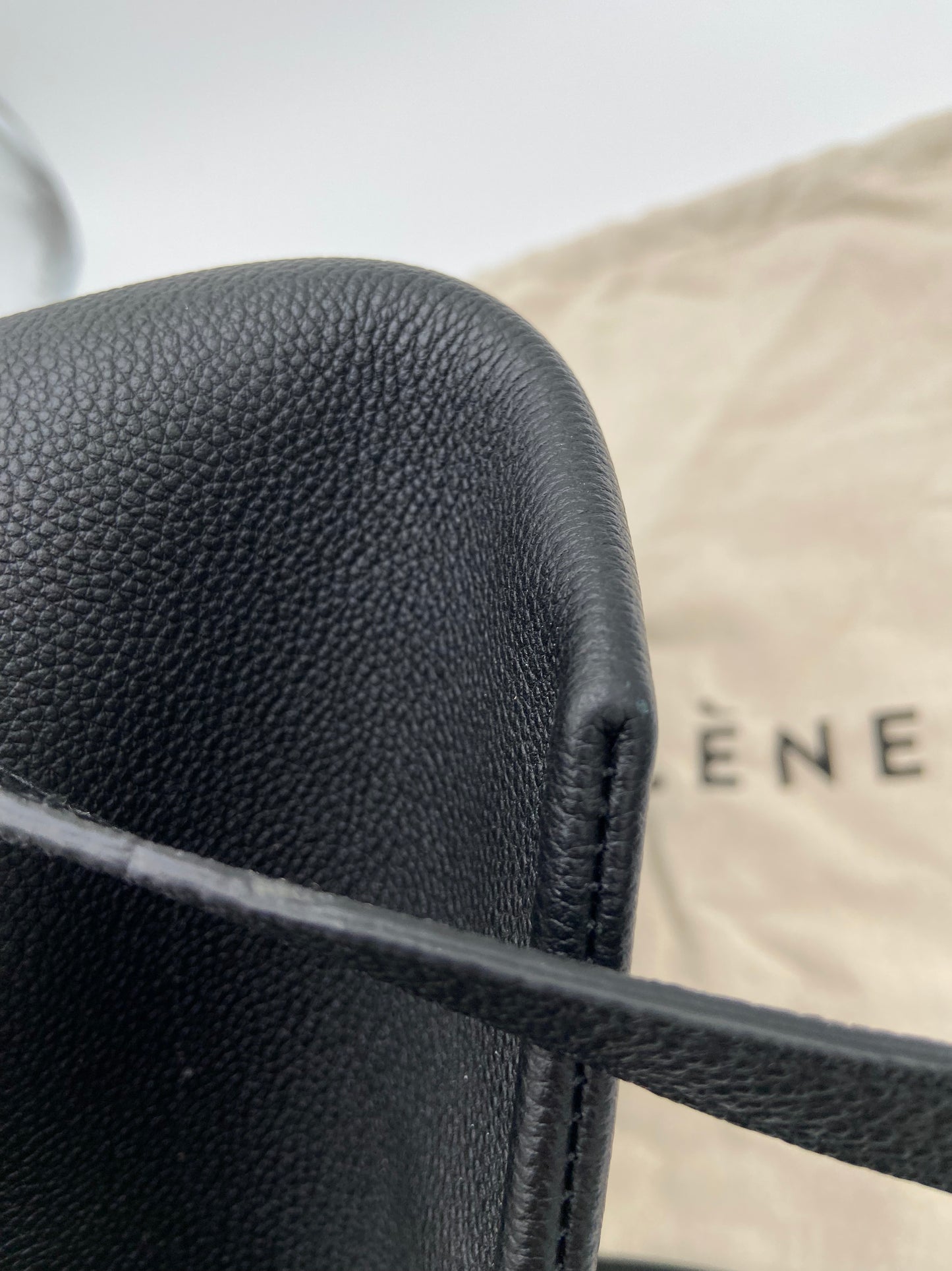 Polene Numero Neuf Textured Black