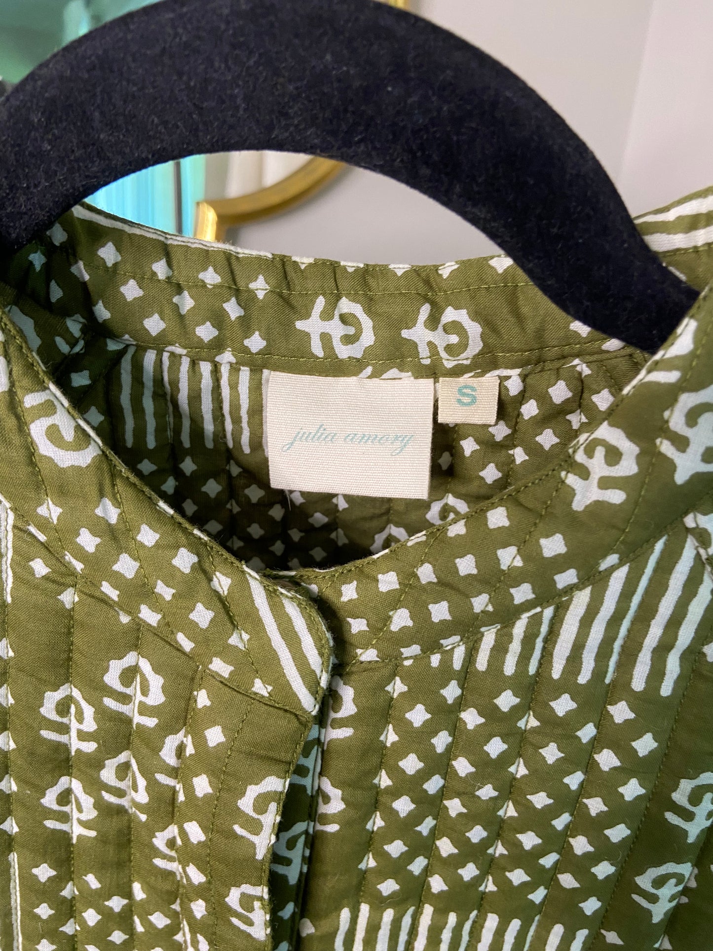 Julia Amory Devon Quilted Jacket size S