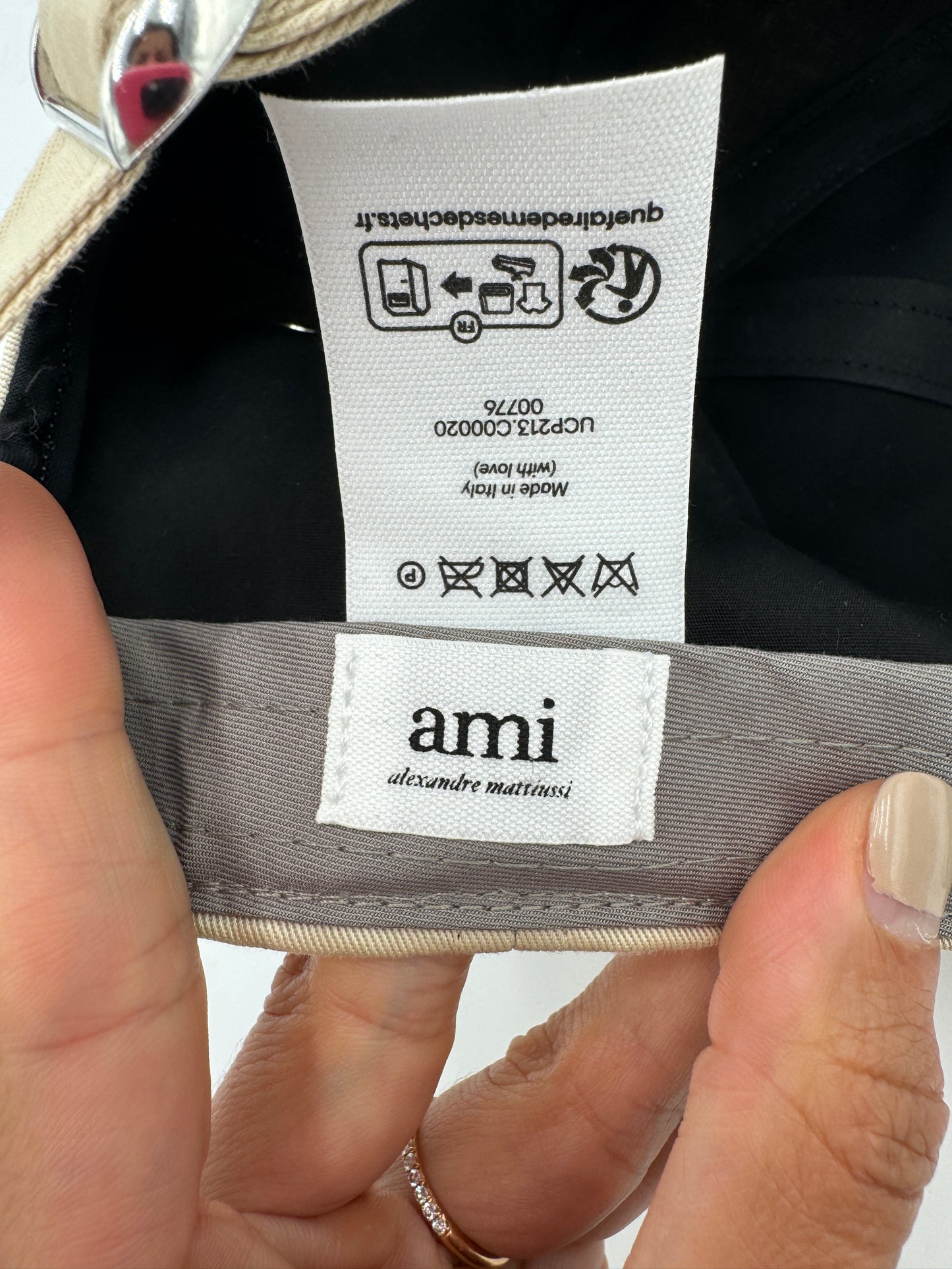 Ami Paris Cotton Cap