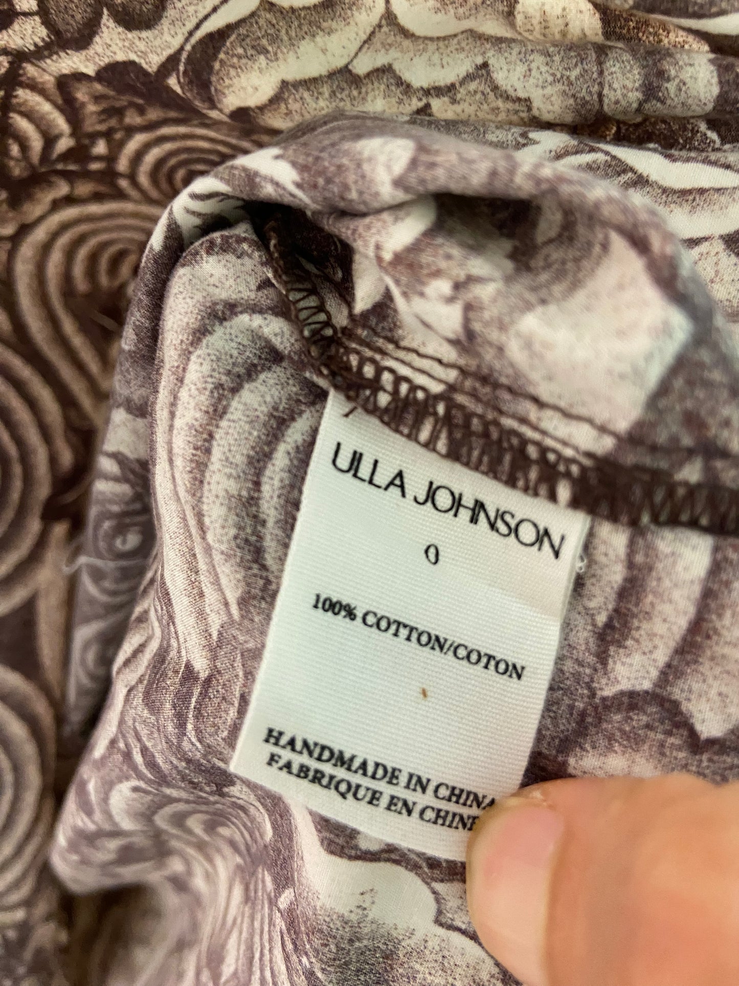 Ulla Johnson  Lettie Ruffle Top size 0