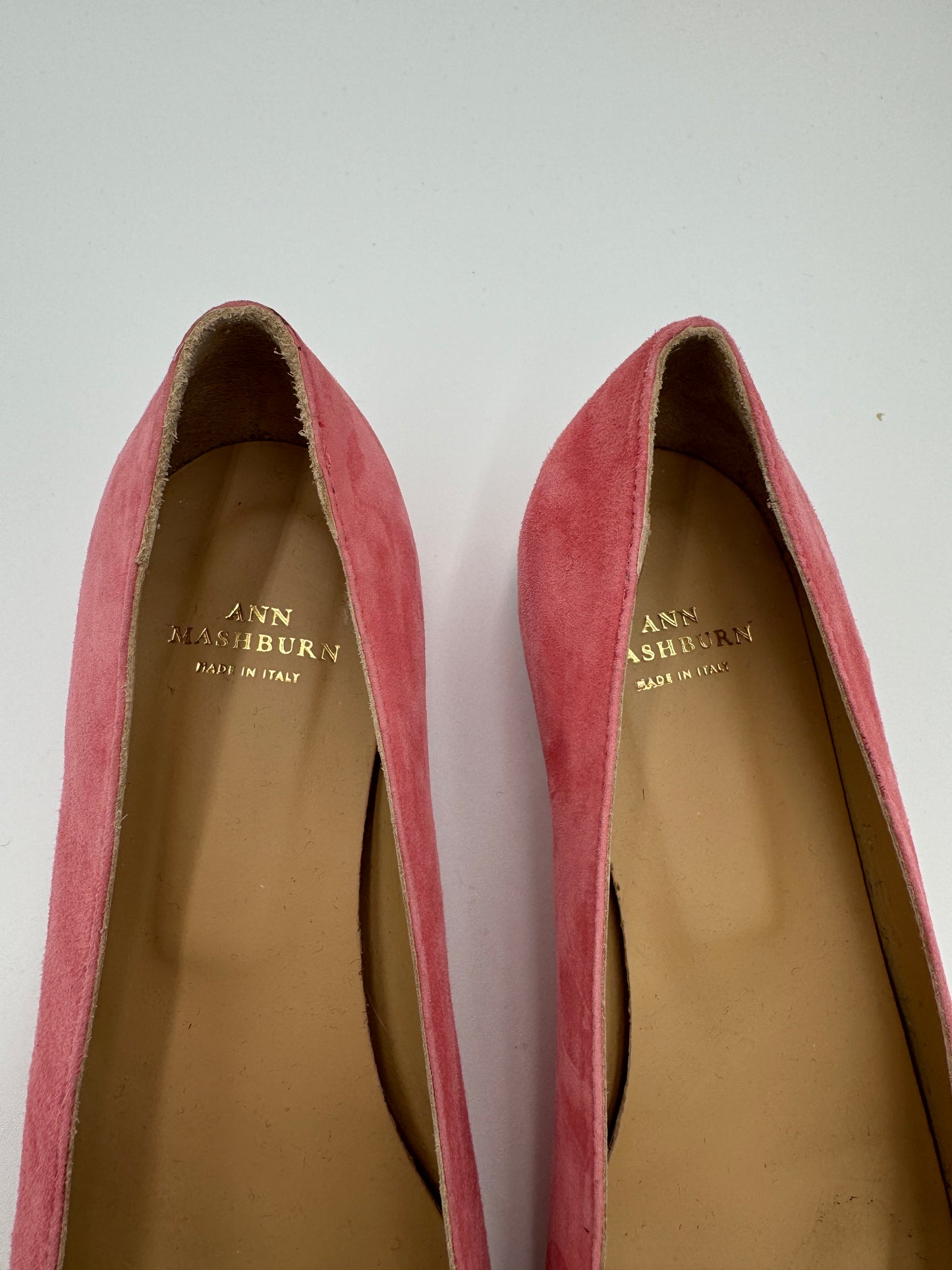 Ann Mashburn Suede Buckle Shoes size 39.5