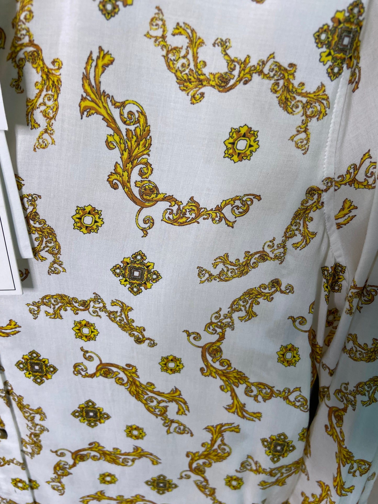L'Agence Holly Long Sleeve Blouse Top size M