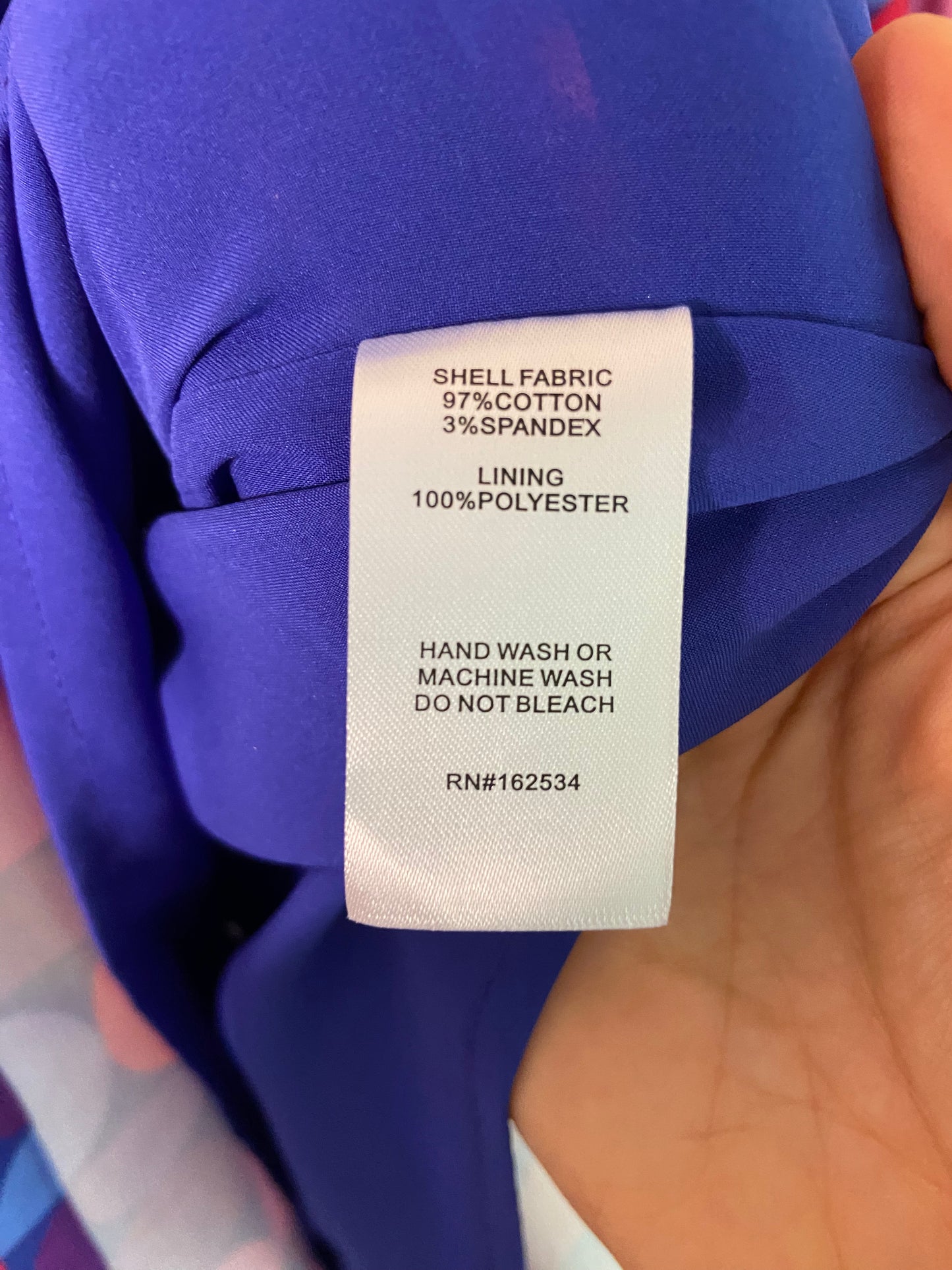 Emily McCarthy Bauhaus Cotton Poppy Dress size XXS