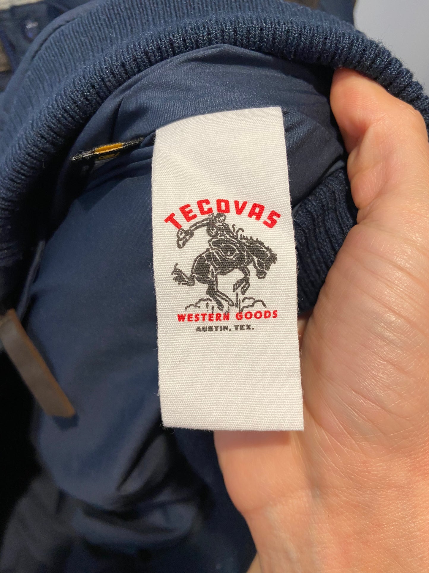 Tecovas Recycled Down Puffer Jacket size M men's