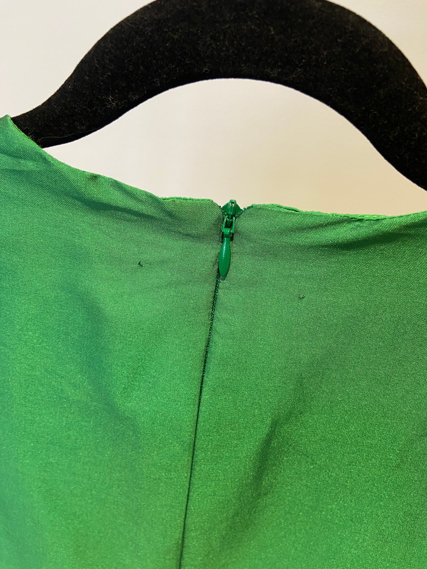 Frances Valentine Jody Jumpsuit Feather Fringe - Emerald size 4