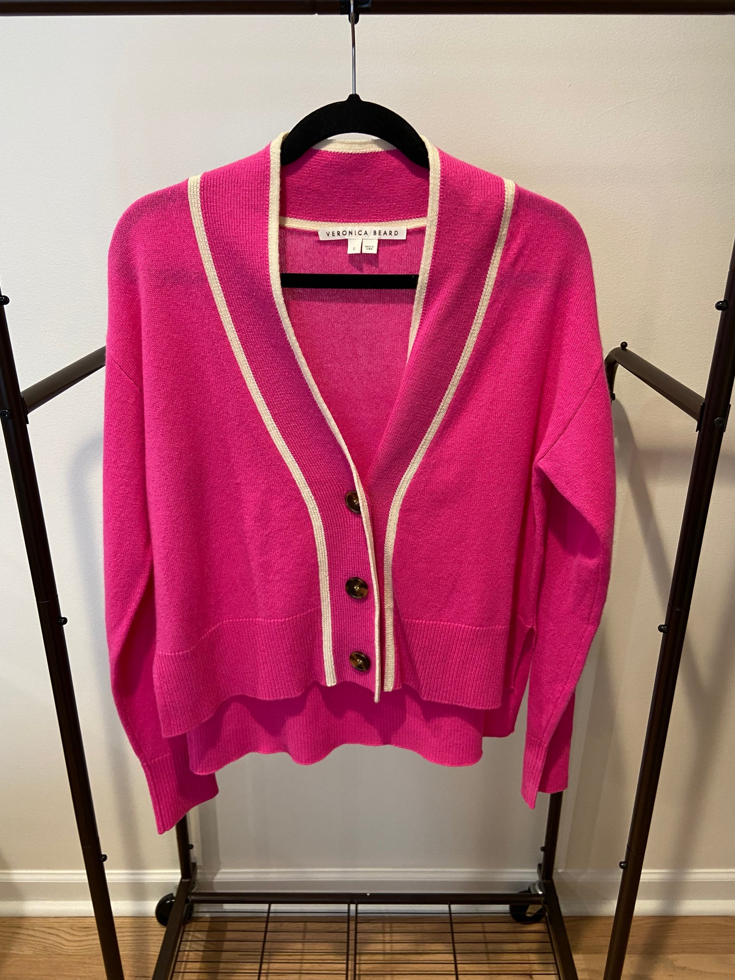 Veronica Beard Cashmere Cardigan size S