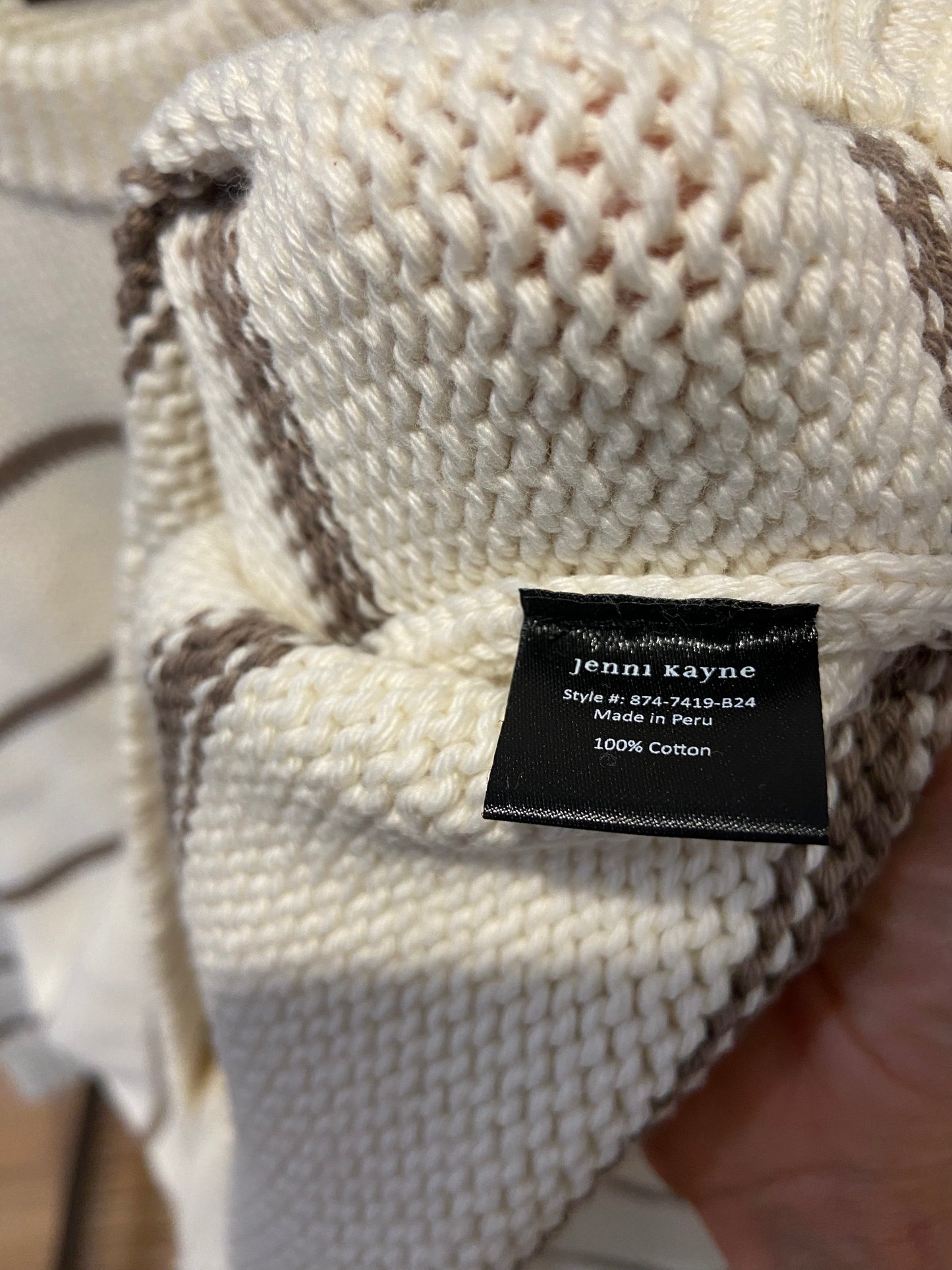 Jenni Kayne Chloe Cotton Sweater size M