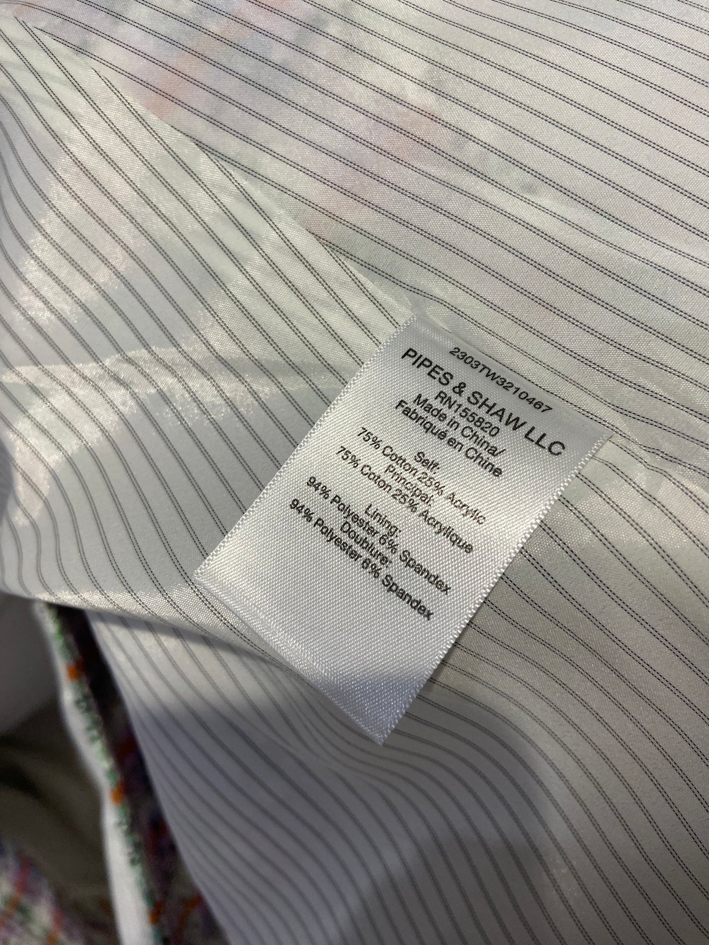 Veronica Beard Etney Tweed Dickey Jacket size 8