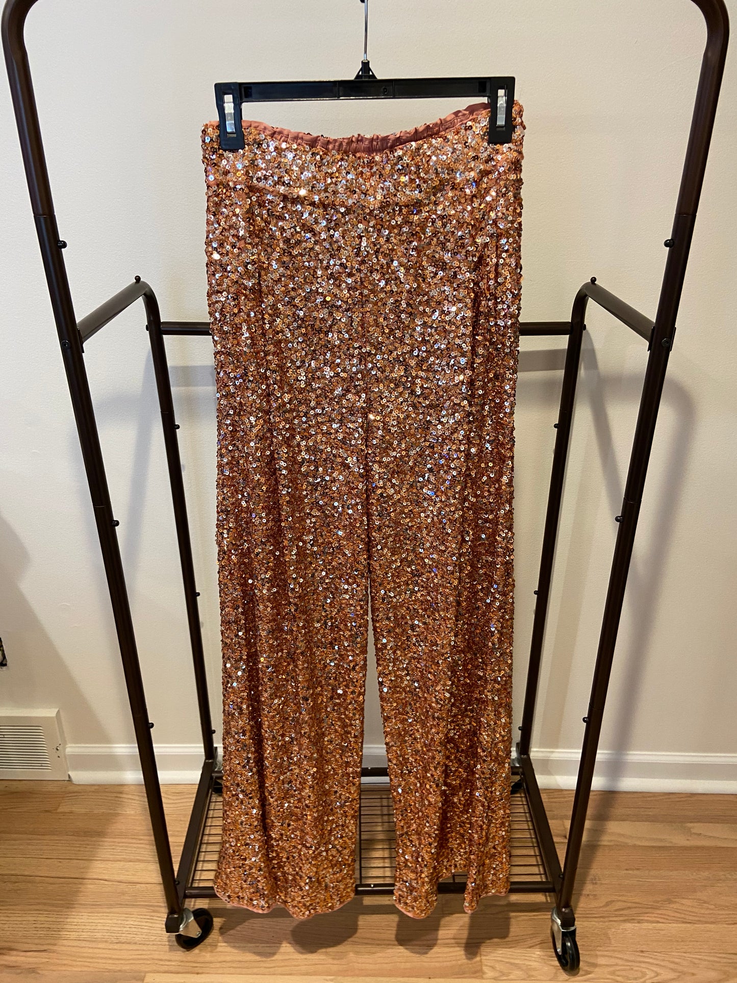Esentiel Antwerp Entry Sequin Pants – Tiger Blossom size 36 - US