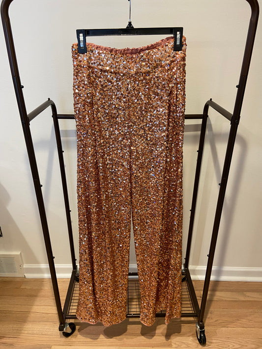 Esentiel Antwerp Entry Sequin Pants – Tiger Blossom size 36 - US